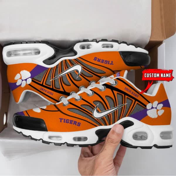 Ideafootwear Clemson Tigers TN Shoes Sneakers For Men And Women