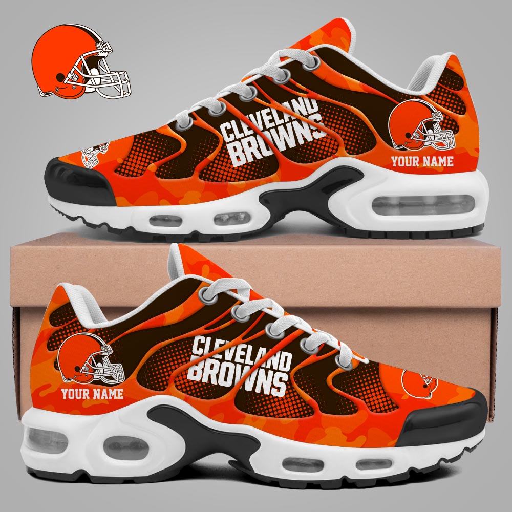 Ideafootwear Cleveland Browns TN Shoes Sneakers For Men And Women