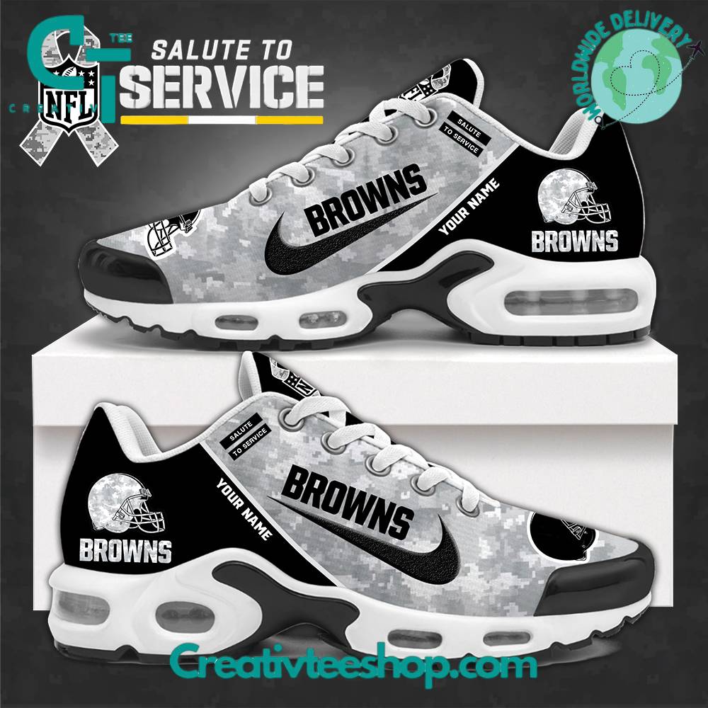 Ideafootwear Cleveland Browns TN Shoes Sneakers For Men And Women