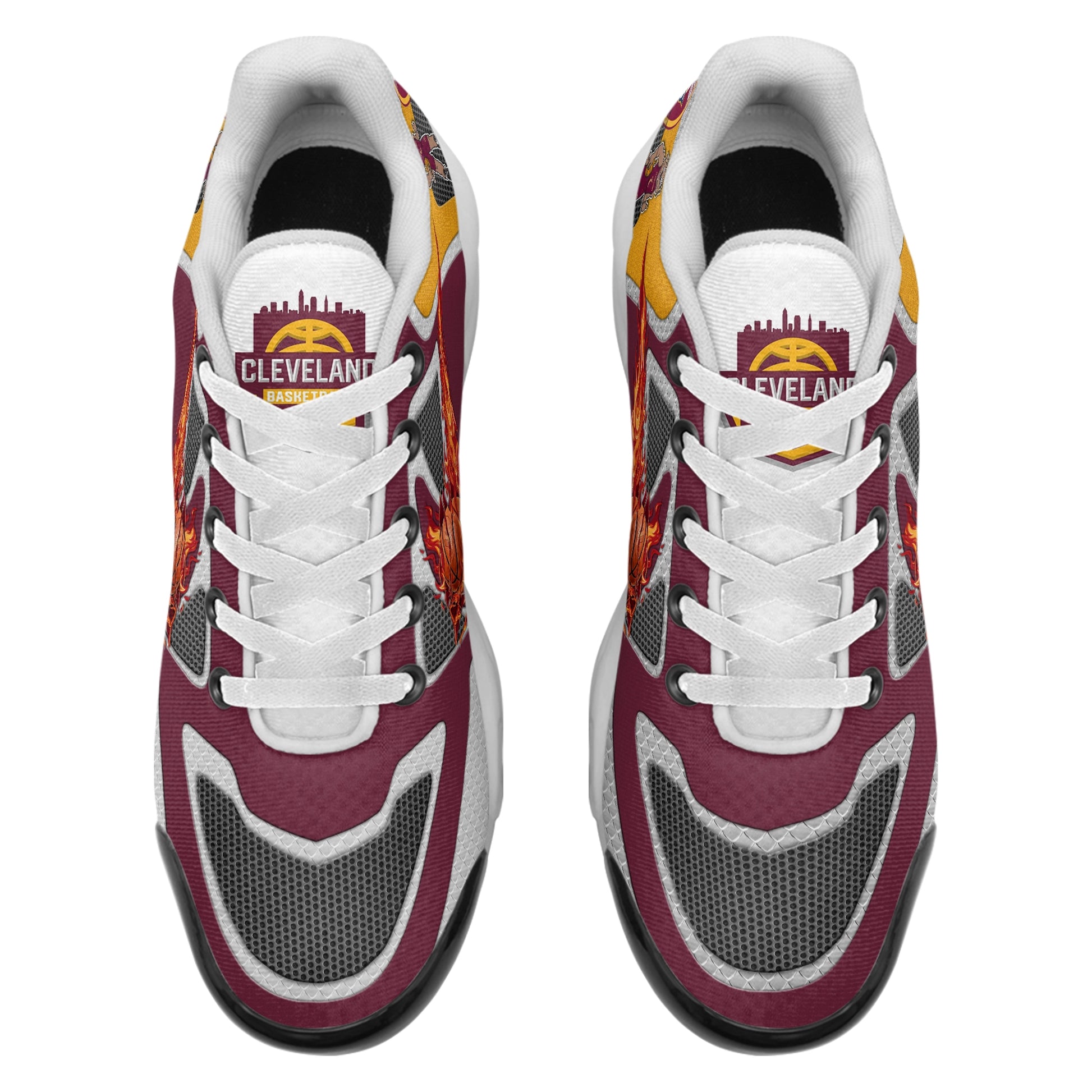 Ideafootwear Cleveland Cavaliers TN Shoes Sneakers For Men And Women