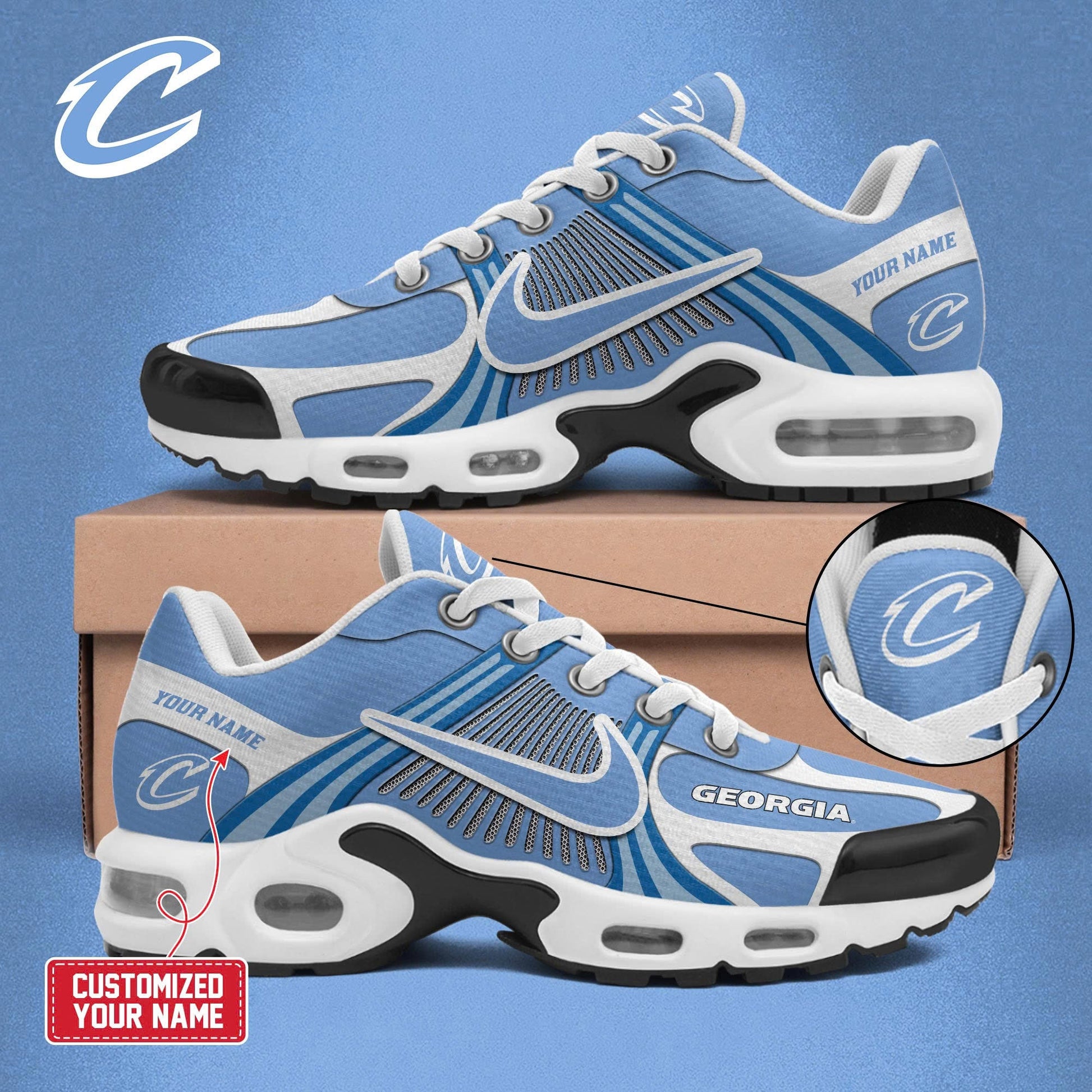 Ideafootwear Cleveland Cavaliers TN Shoes Sneakers For Men And Women