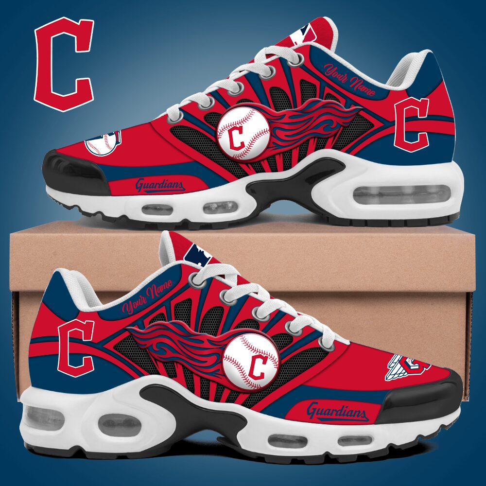 Ideafootwear Cleveland Guardians TN Shoes Sneakers For Men And Women
