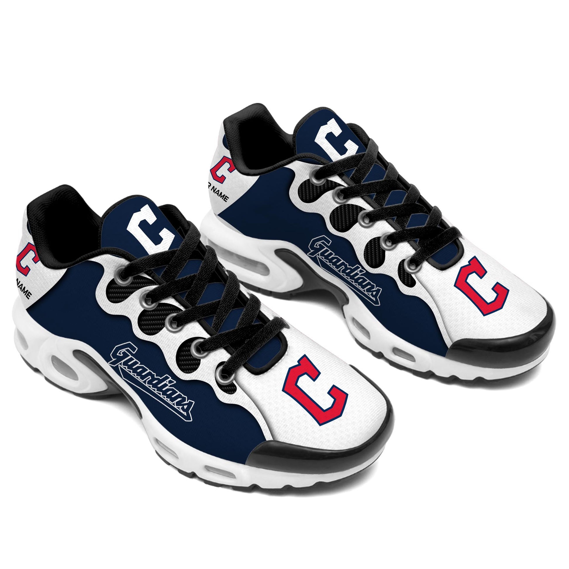 Ideafootwear Cleveland Guardians TN Shoes Sneakers For Men And Women