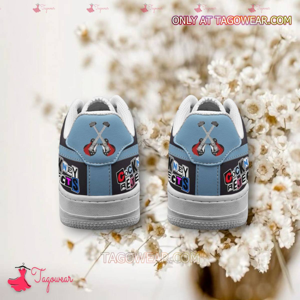 Ideafootwear Cockney Rejects Air Low-Top Sneakers Shoes For Men And Women 2