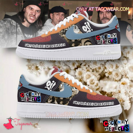 Ideafootwear Cockney Rejects Air Low-Top Sneakers Shoes For Men And Women 1