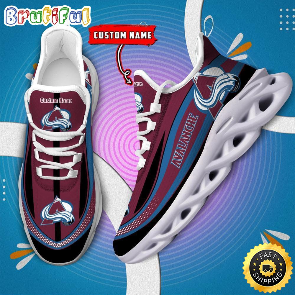 Ideafootwear Colorado Avalanche Max Soul Shoes Sneakers For Men And Women