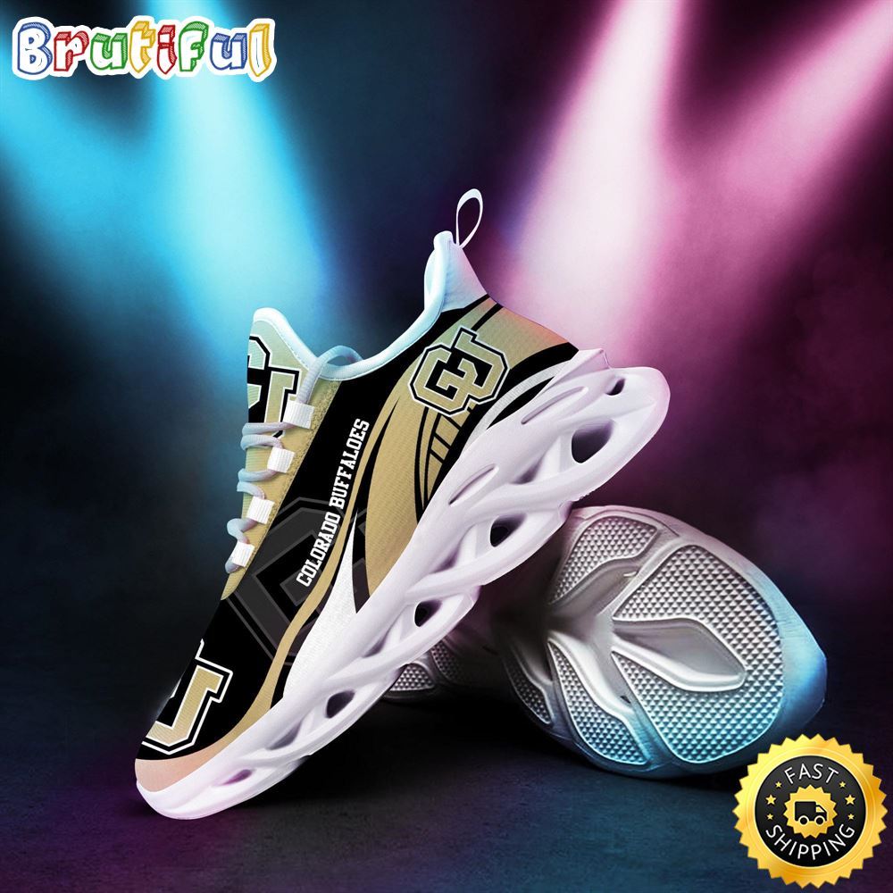 Ideafootwear Colorado Buffaloes Max Soul Shoes Sneakers For Men And Women