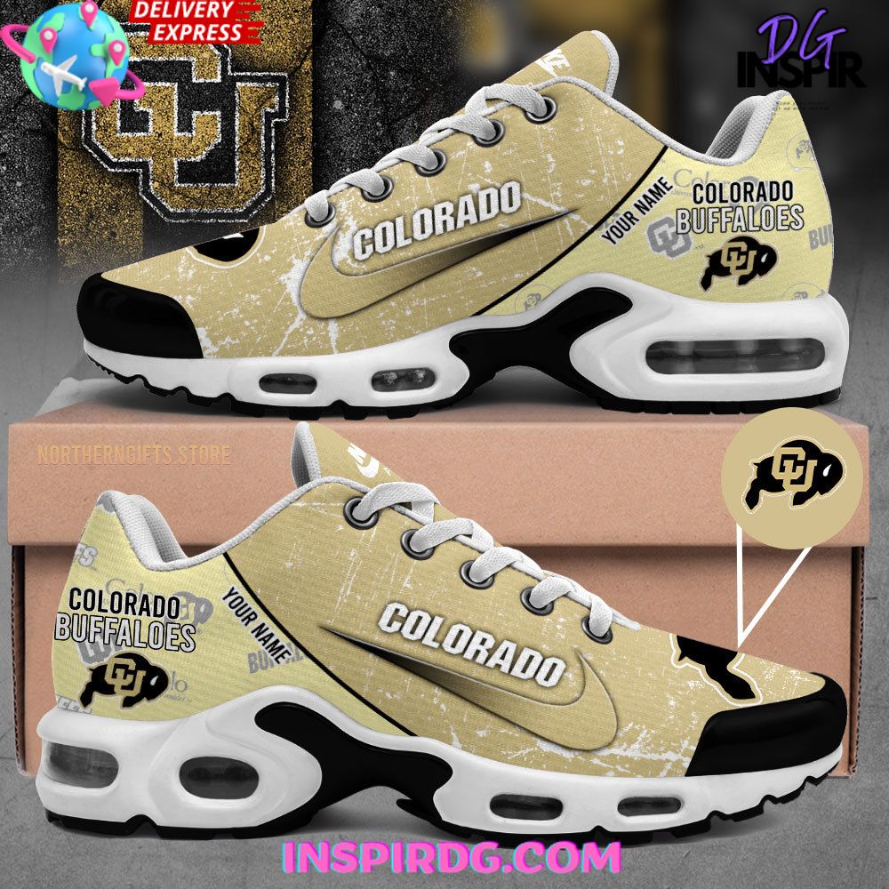 Ideafootwear Colorado Buffaloes TN Shoes Sneakers For Men And Women