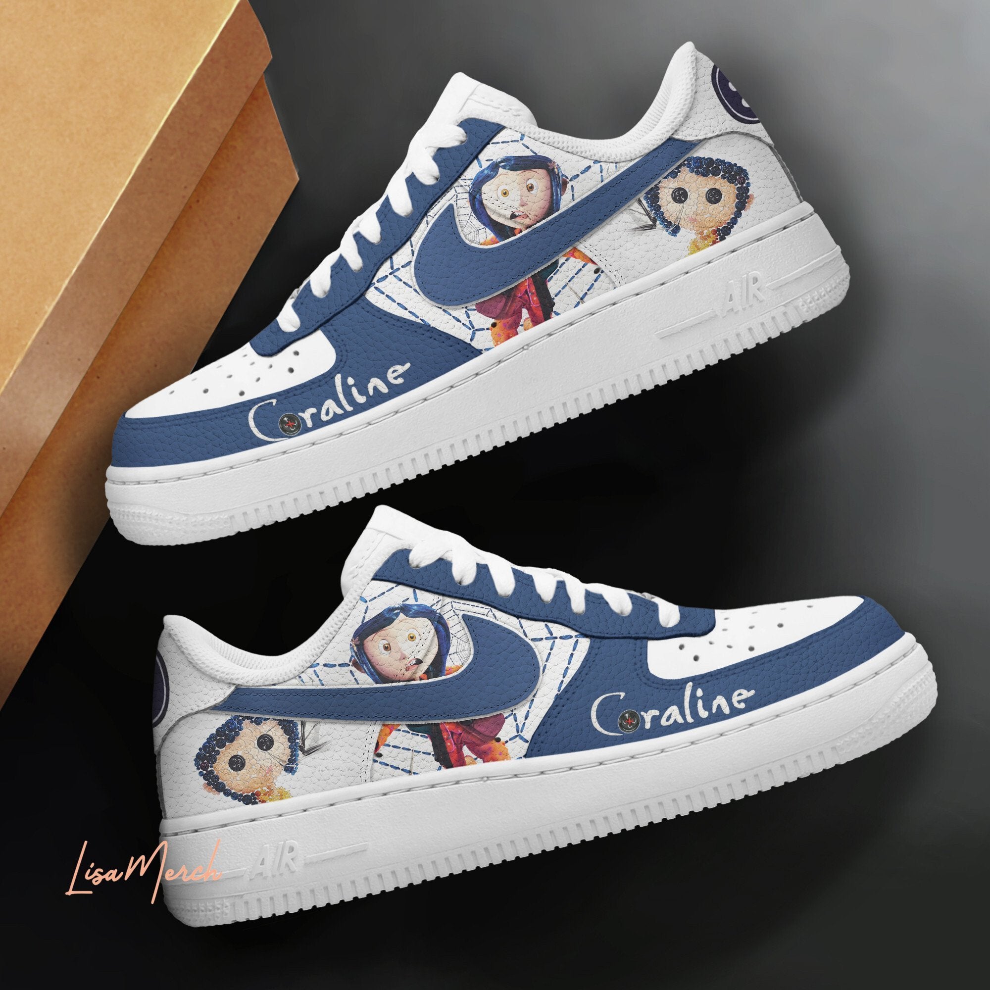 Ideafootwear Coraline Air Low-Top Sneakers Shoes For Men And Women 2