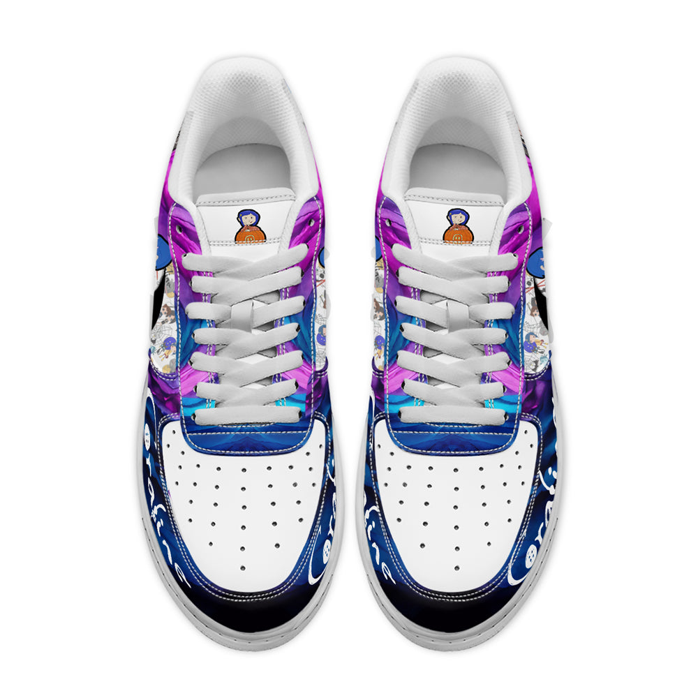 Ideafootwear Coraline x Halloween Air Low-Top Sneakers Shoes For Men And Women 3