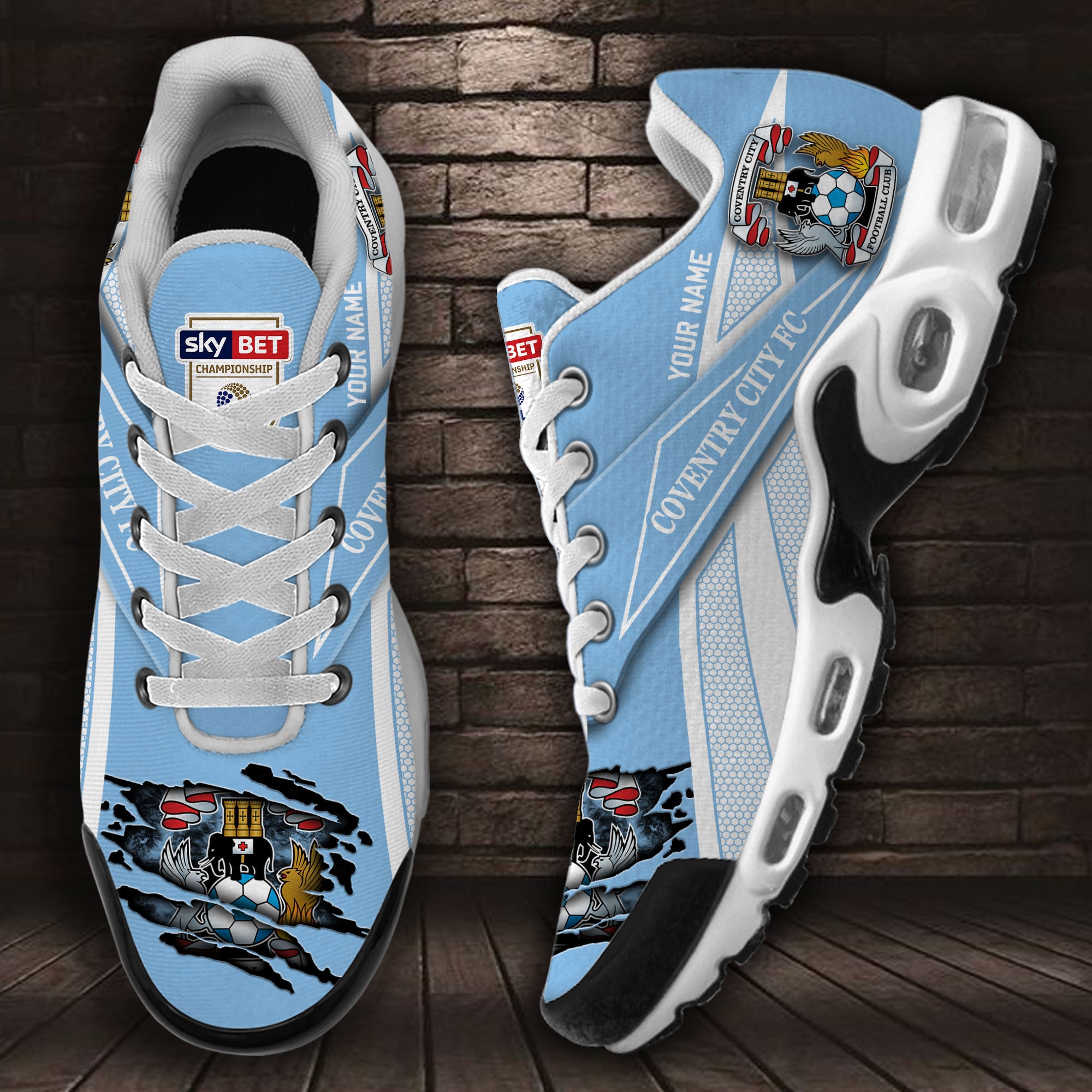 Ideafootwear Coventry City F.C TN Shoes Sneakers For Men And Women