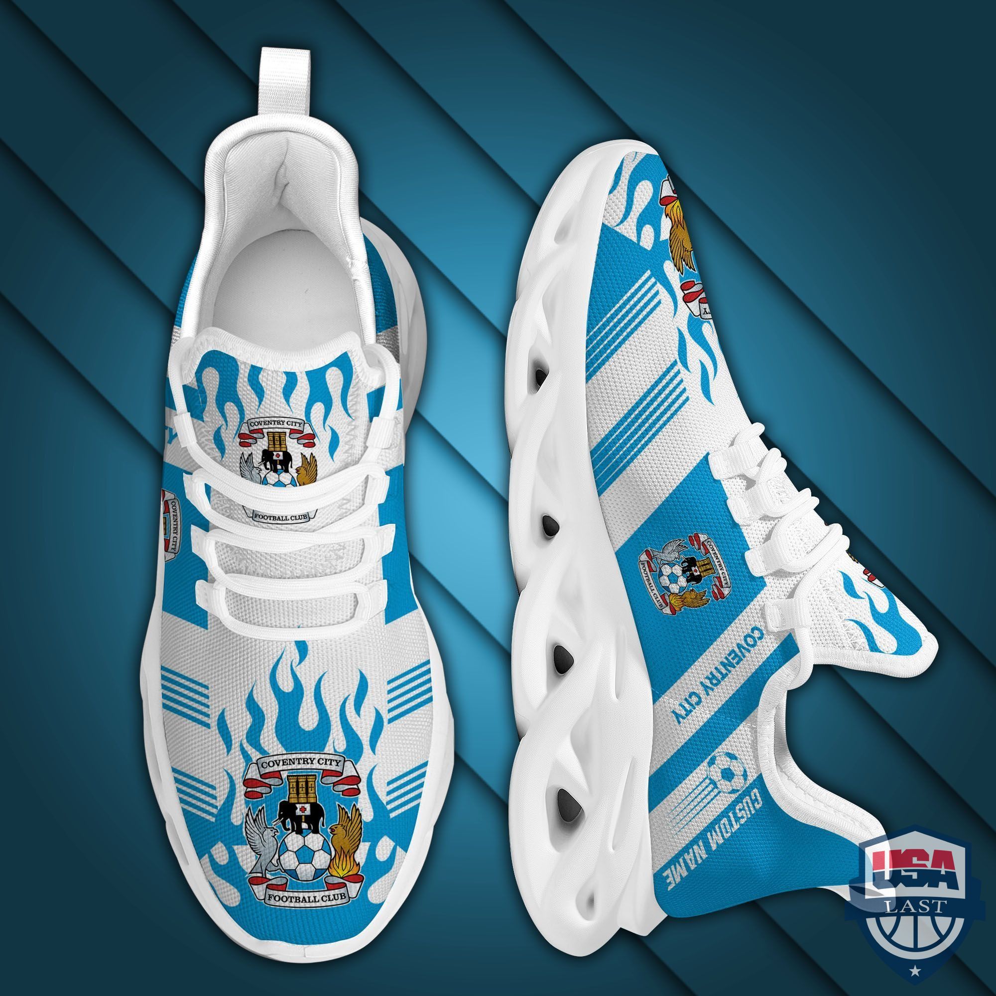 Ideafootwear Coventry City  Max Soul Shoes Sneakers For Men And Women