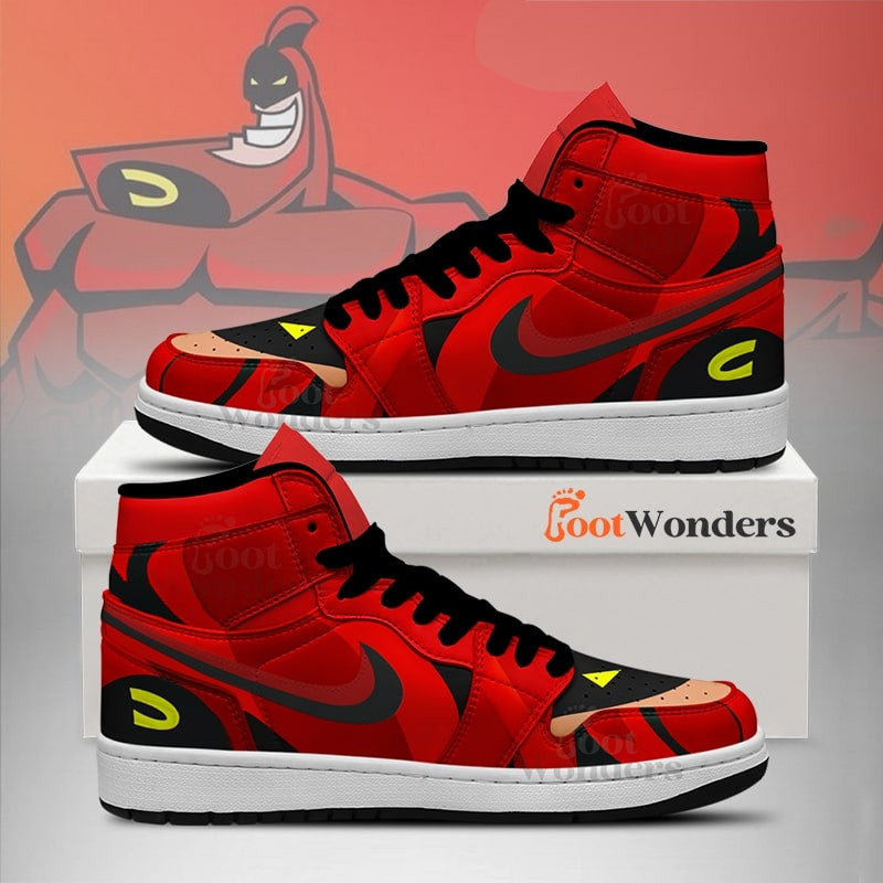 Ideafootwear Crimson Chin AJ1 High Sneakers Shoes For Men And Women