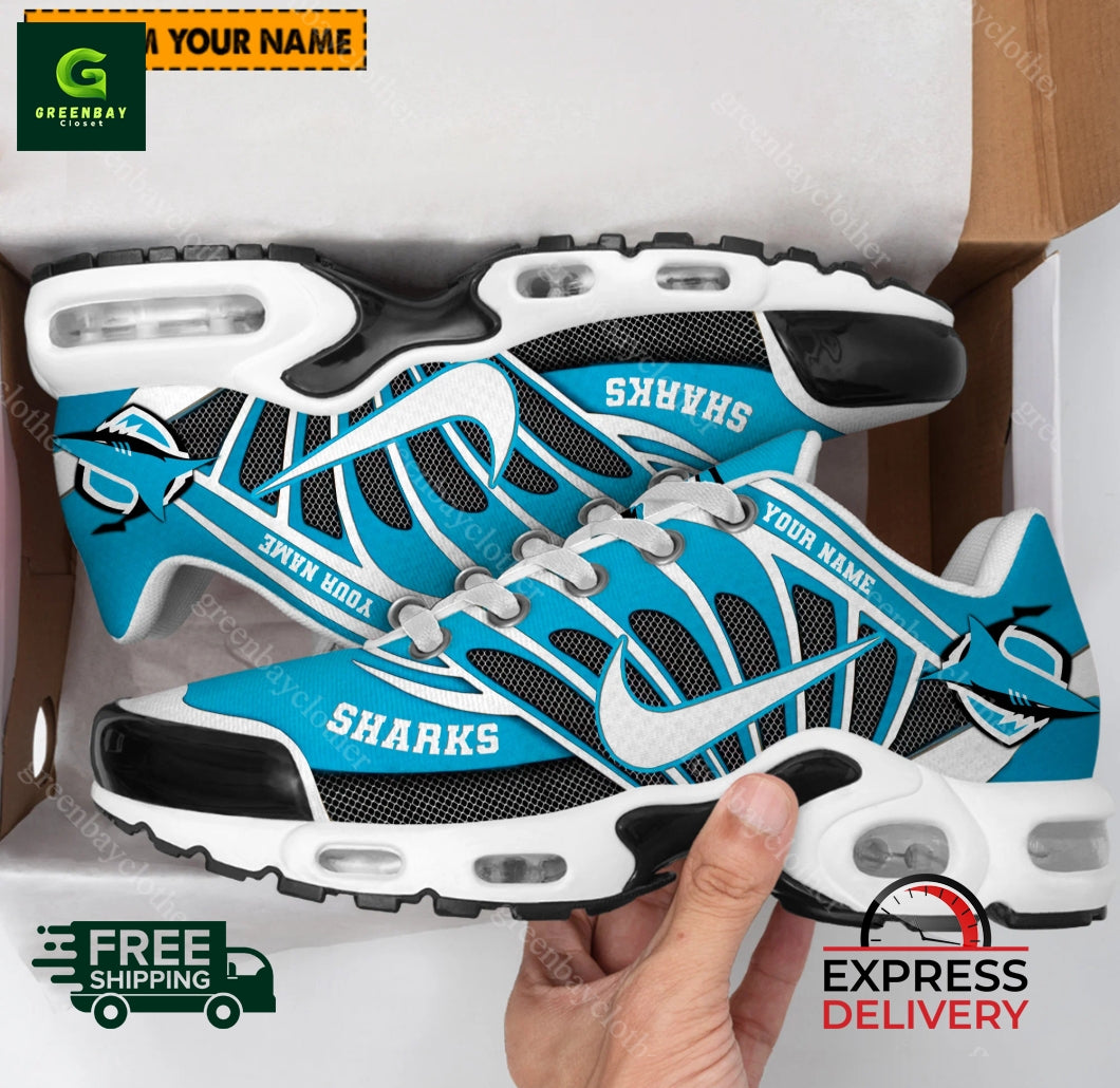 Ideafootwear Cronulla-Sutherland Sharks TN Shoes Sneakers For Men And Women