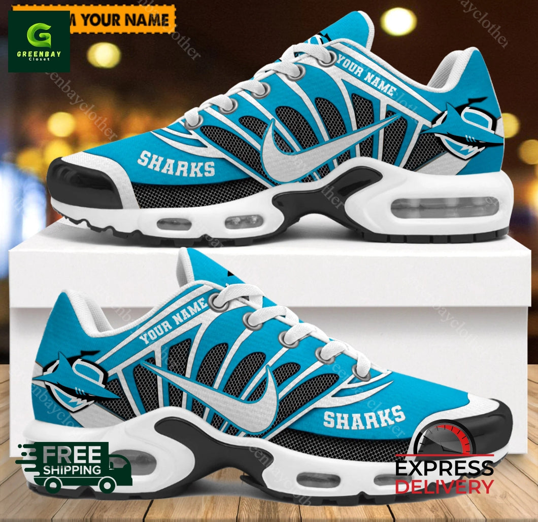 Ideafootwear Cronulla-Sutherland Sharks TN Shoes Sneakers For Men And Women