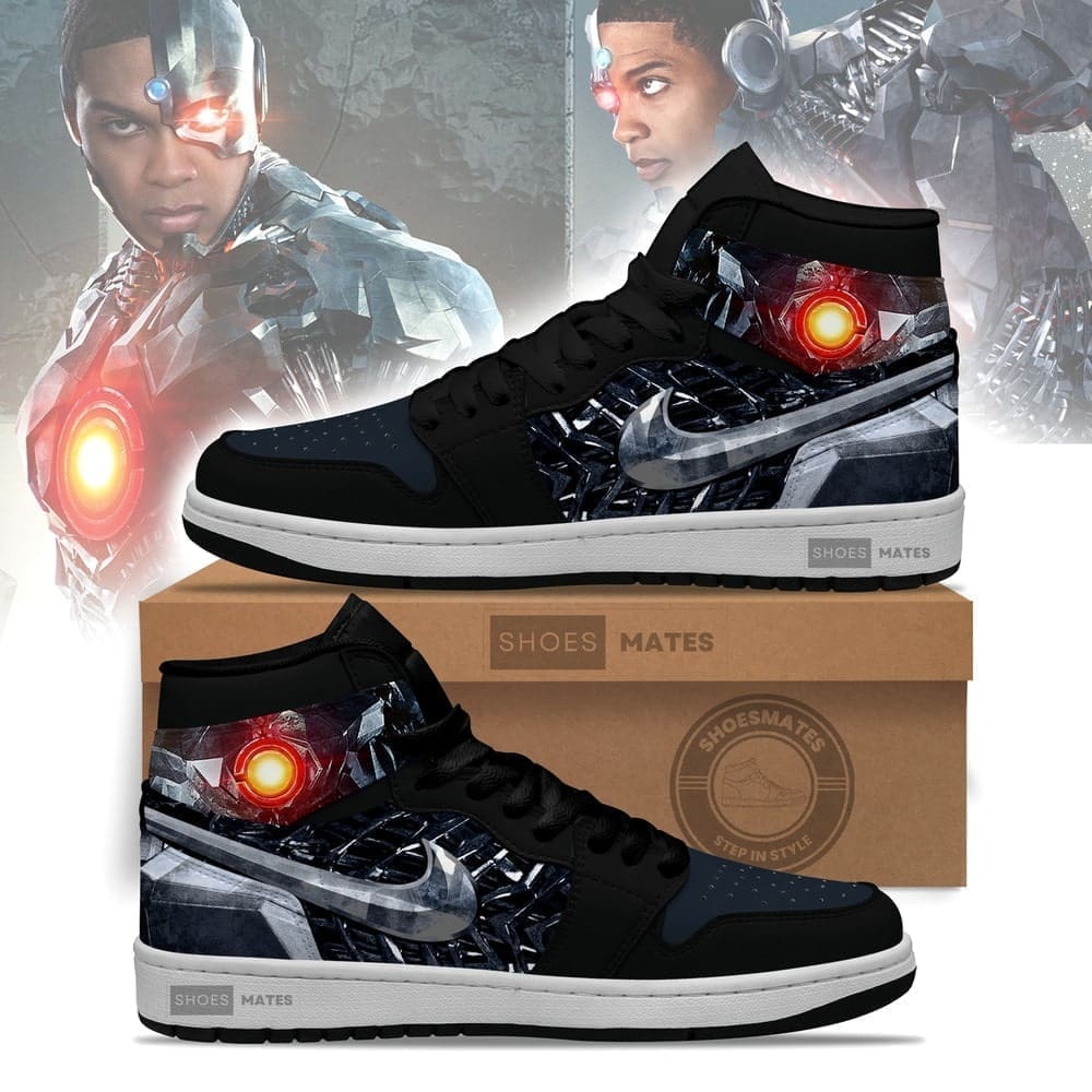 Ideafootwear Cyborg AJ1 High Sneakers Shoes For Men And Women