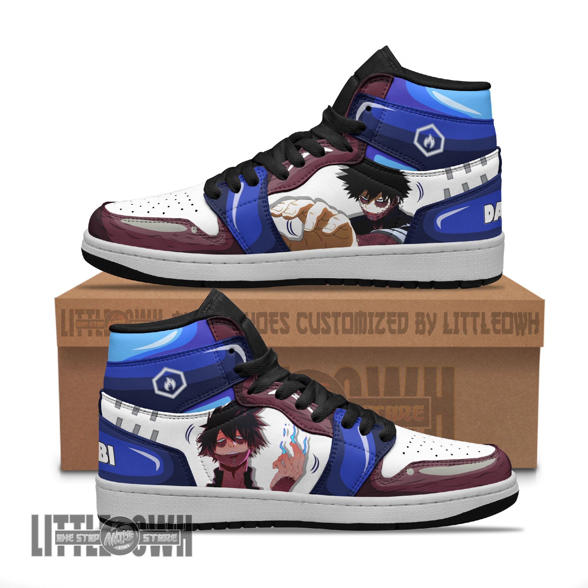 Ideafootwear Dabi AJ1 High Sneakers Shoes For Men And Women
