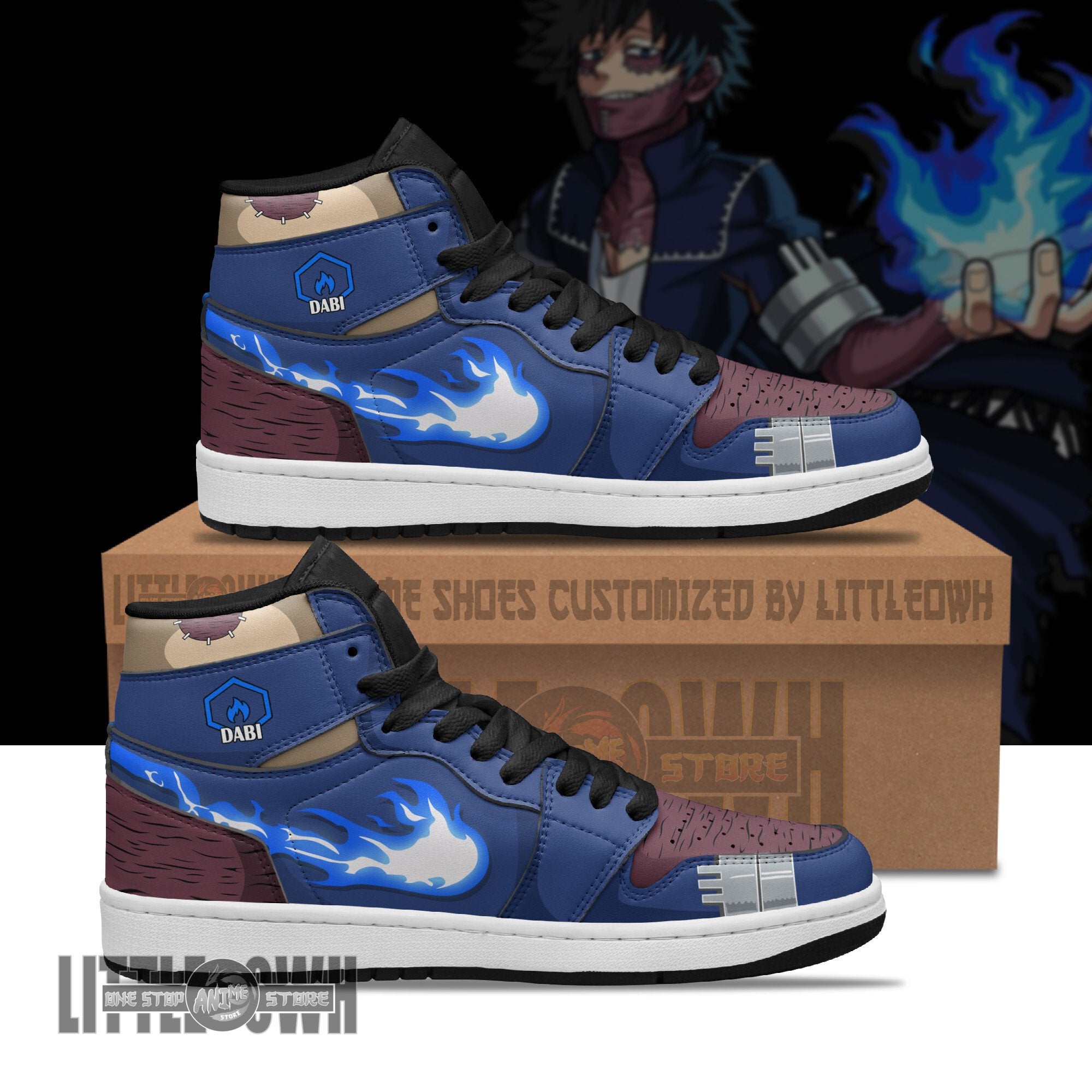 Ideafootwear Dabi AJ1 High Sneakers Shoes For Men And Women