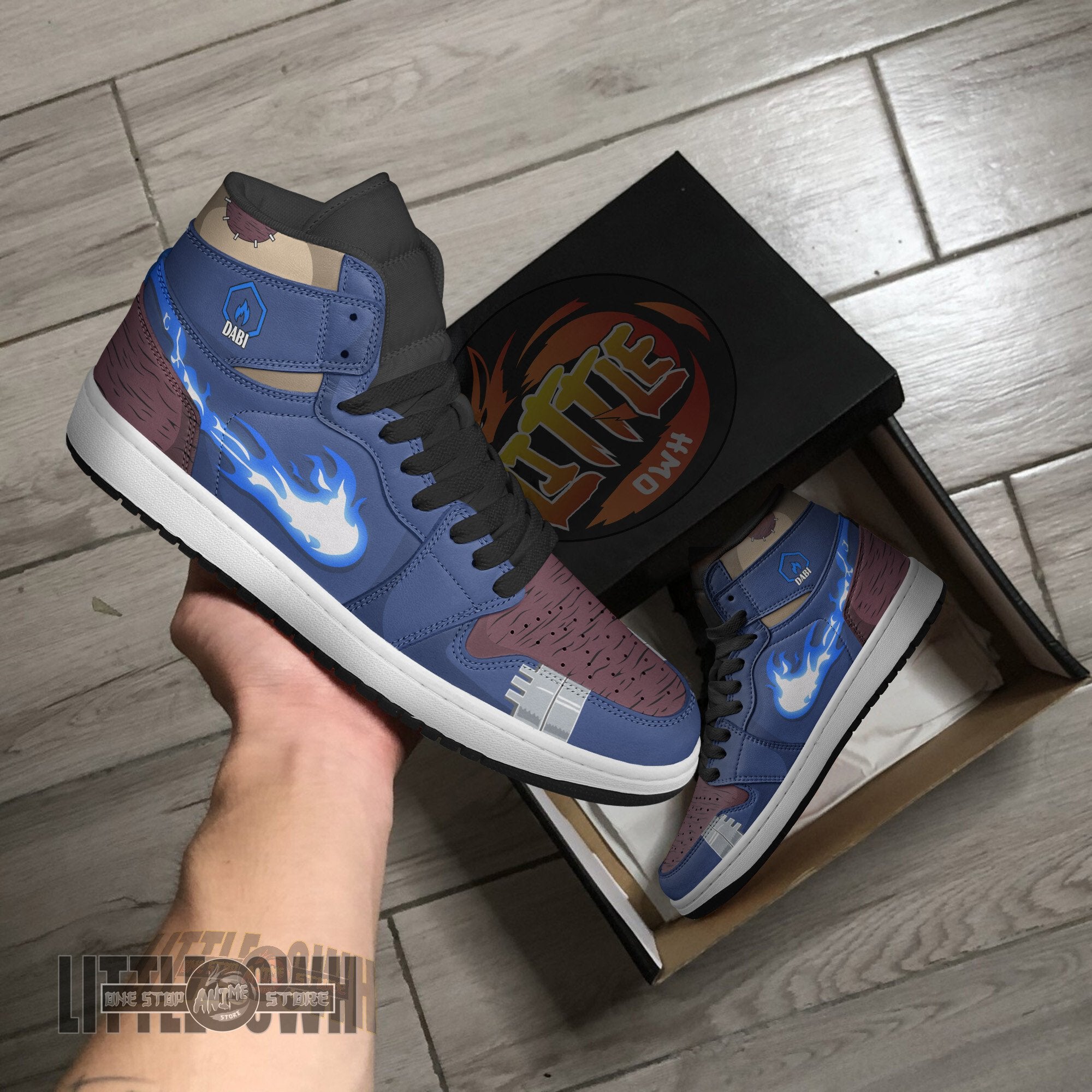 Ideafootwear Dabi AJ1 High Sneakers Shoes For Men And Women