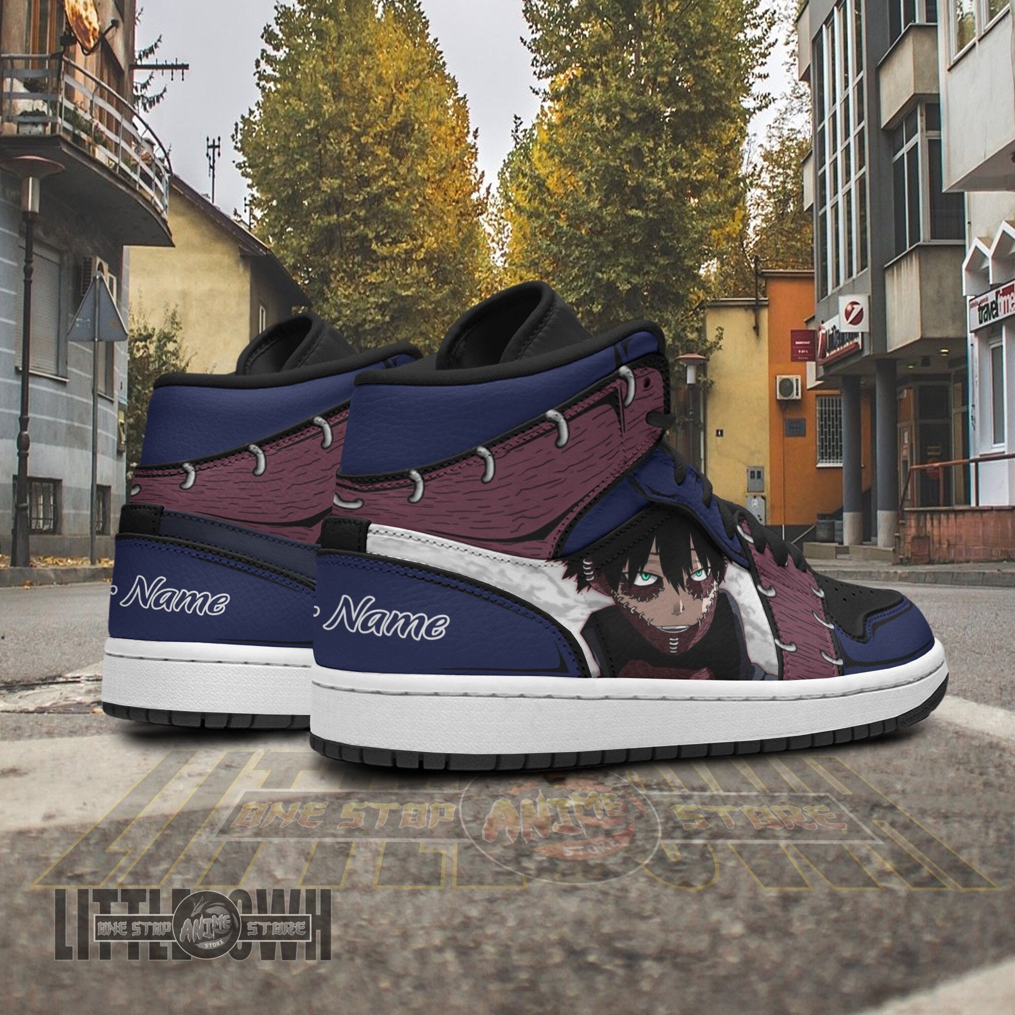 Ideafootwear Dabi AJ1 High Sneakers Shoes For Men And Women