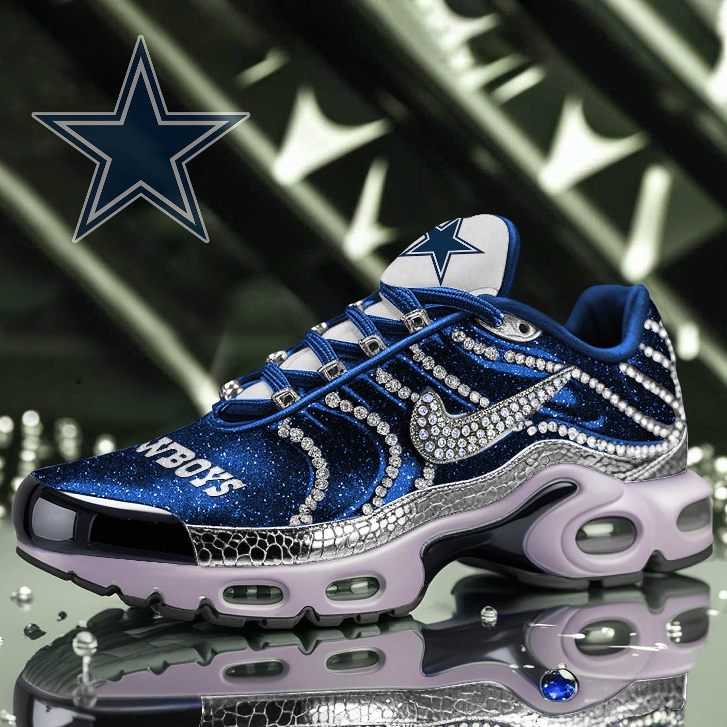 Ideafootwear Dallas Cowboys TN Shoes Sneakers For Men And Women