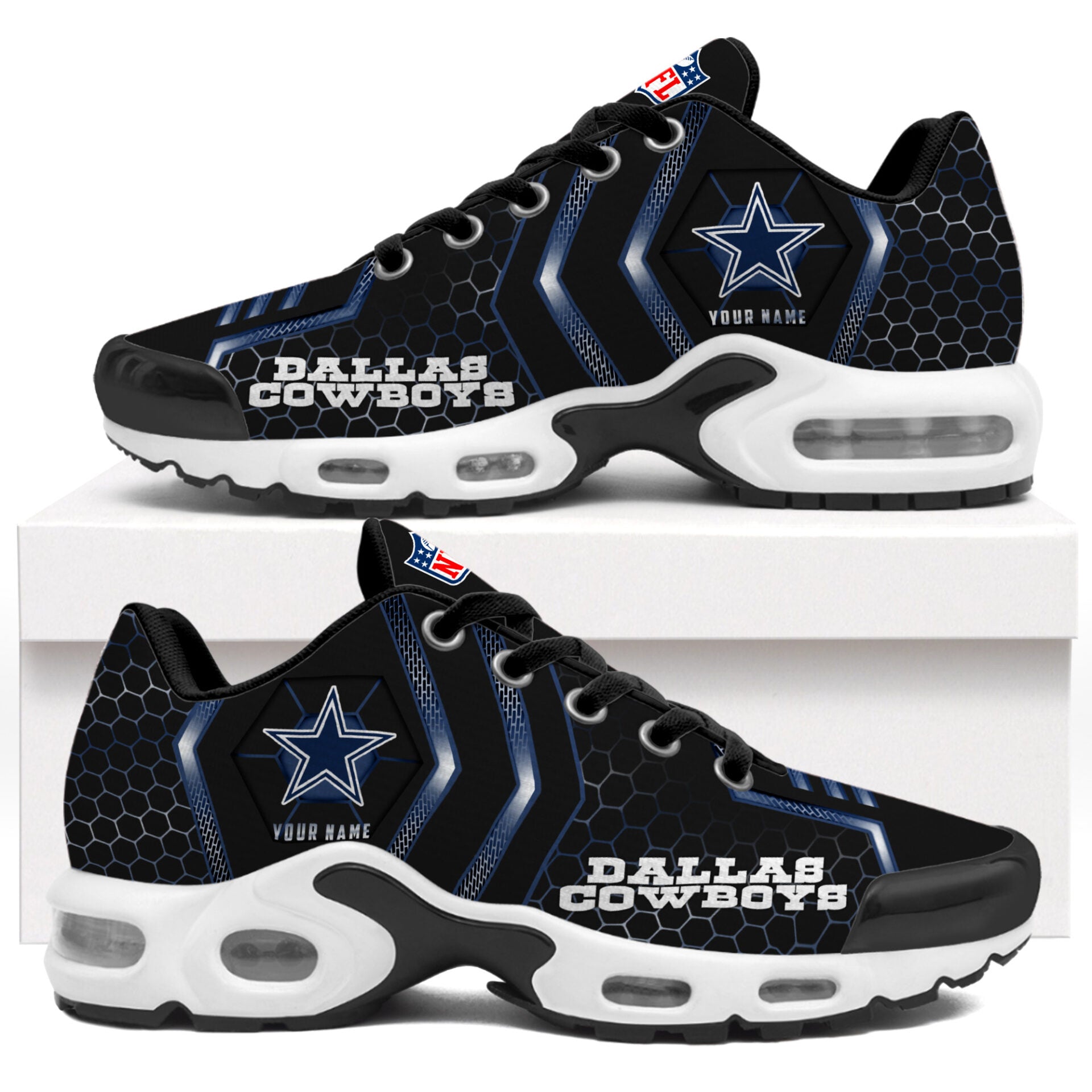 Ideafootwear Dallas Cowboys TN Shoes Sneakers For Men And Women