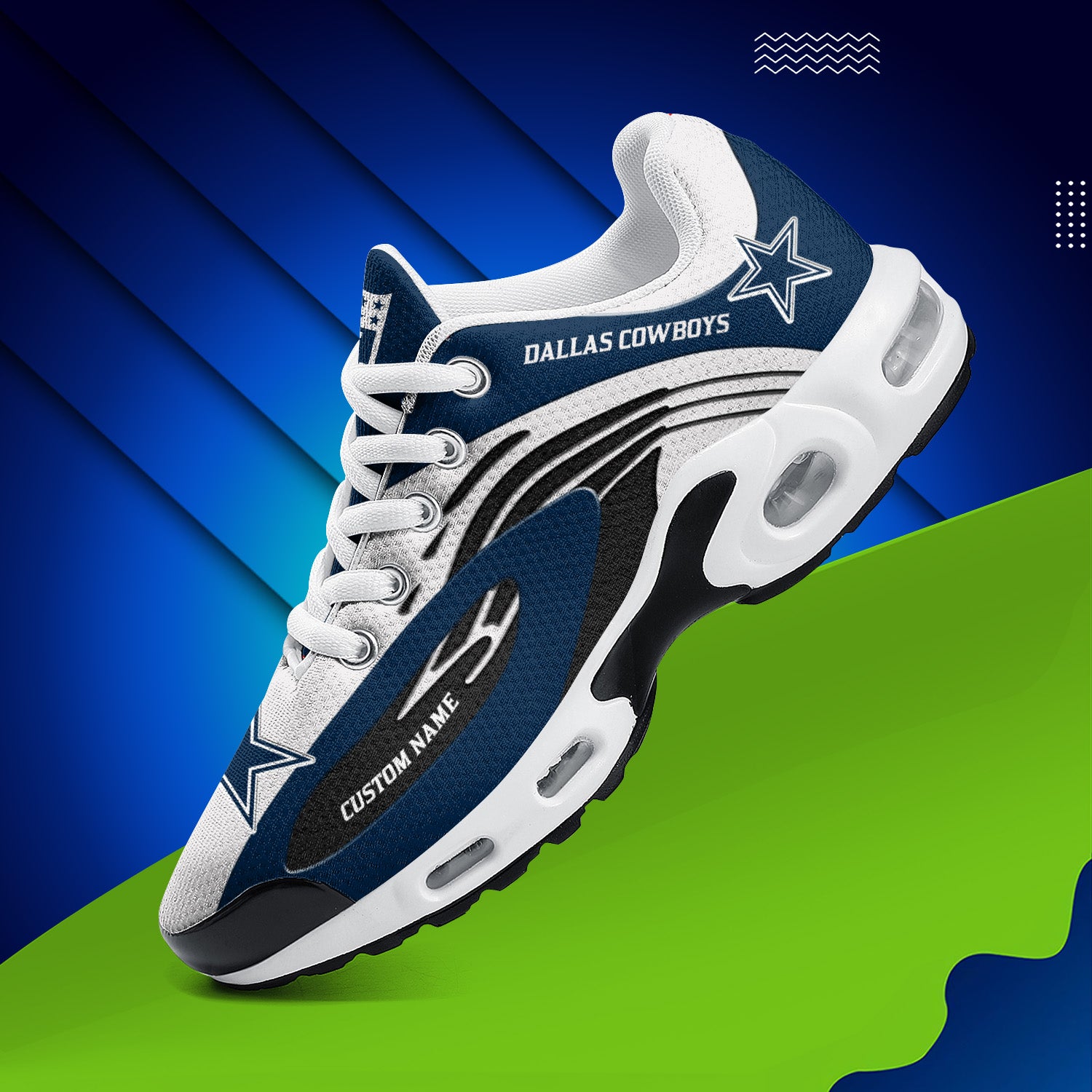 Ideafootwear Dallas Cowboys TN Shoes Sneakers For Men And Women