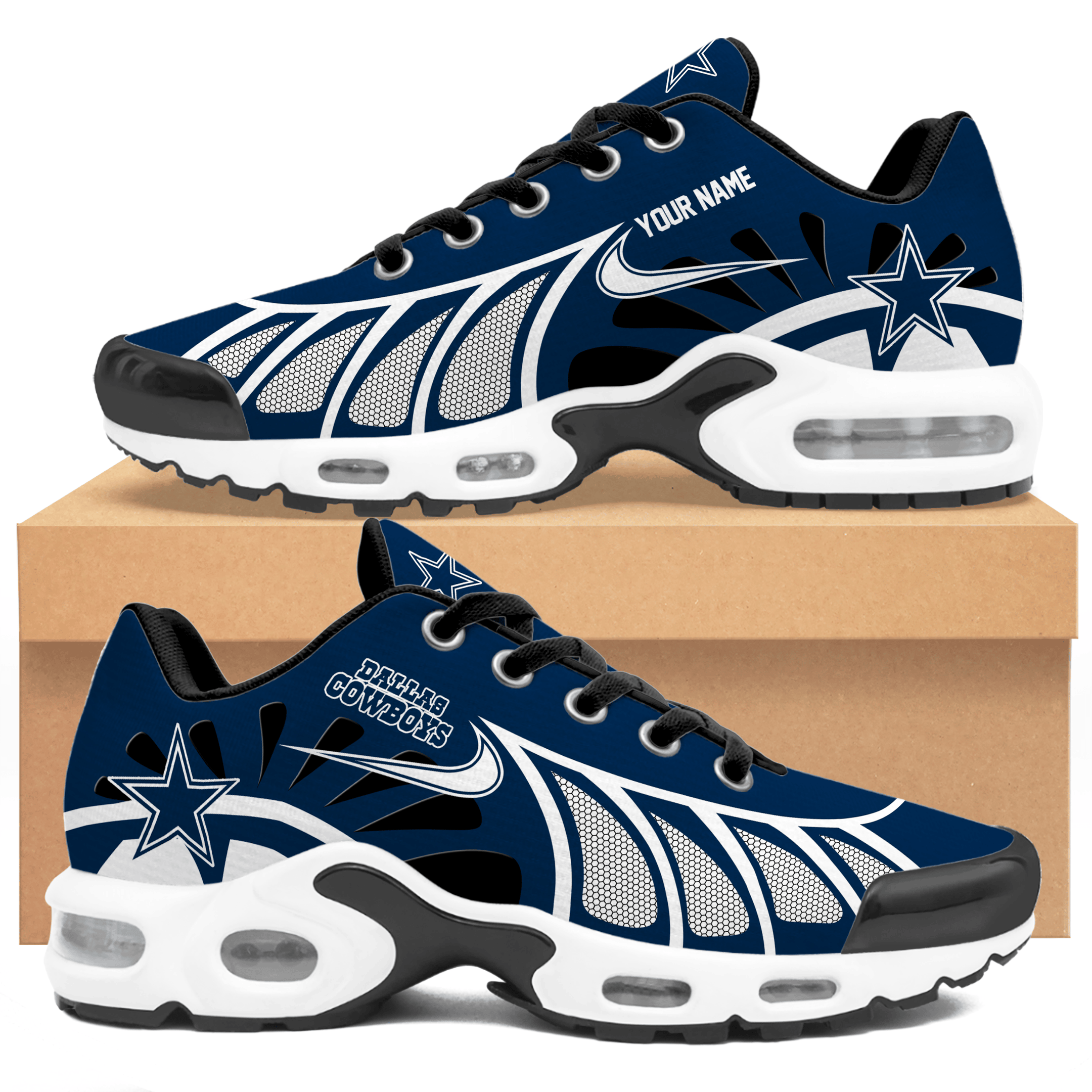 Ideafootwear Dallas Cowboys TN Shoes Sneakers For Men And Women