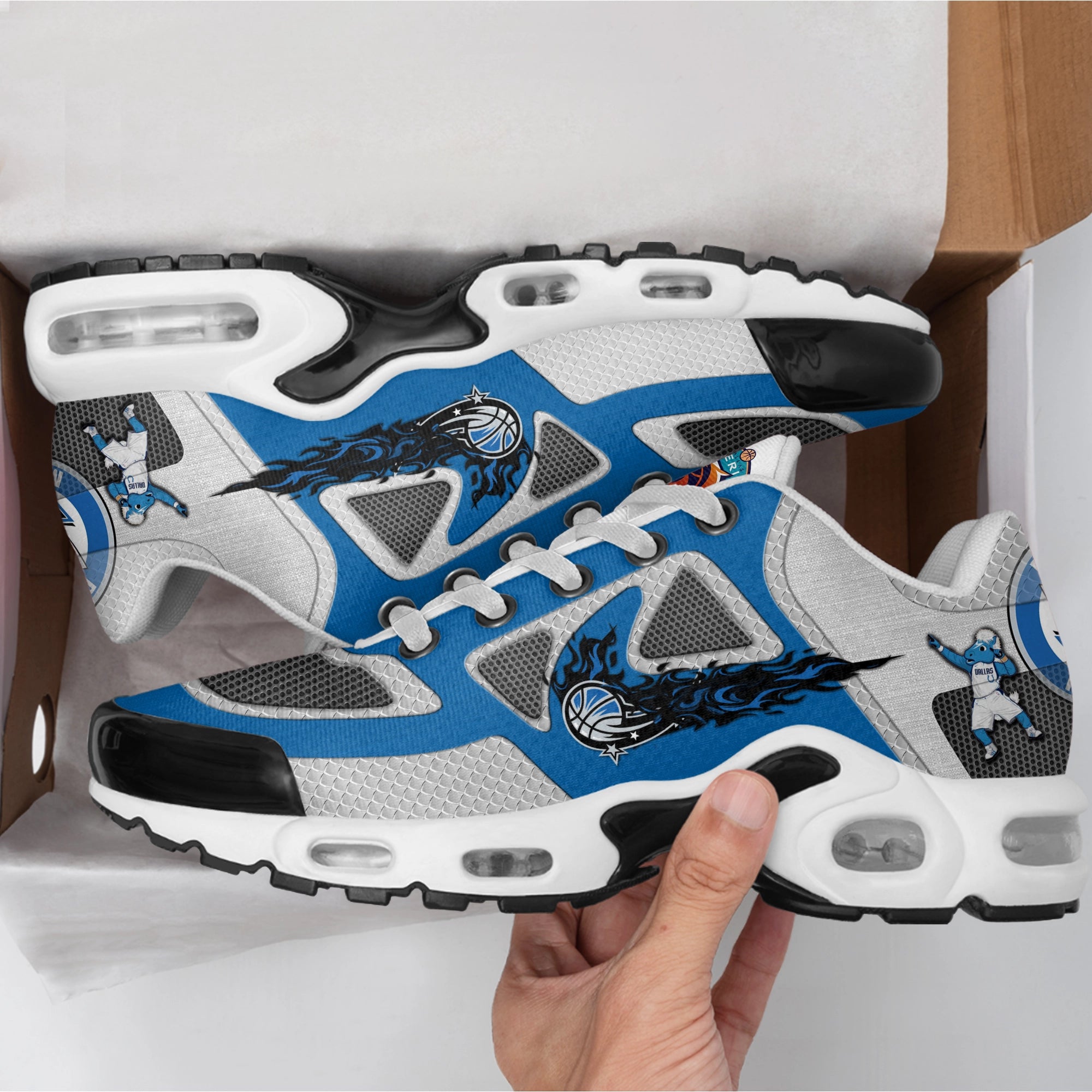 Ideafootwear Dallas Mavericks TN Shoes Sneakers For Men And Women