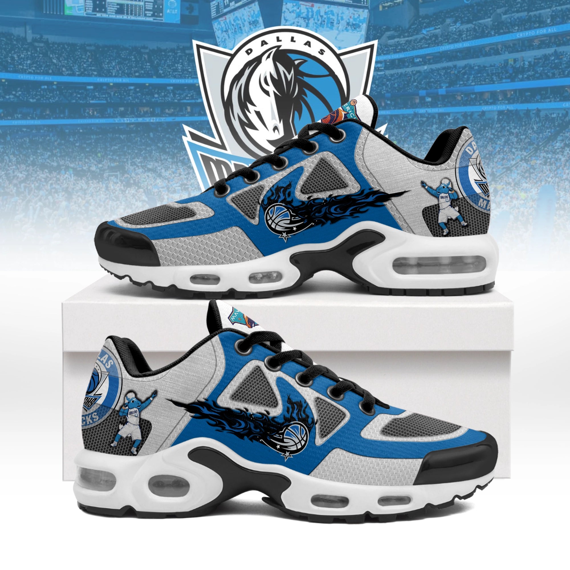 Ideafootwear Dallas Mavericks TN Shoes Sneakers For Men And Women