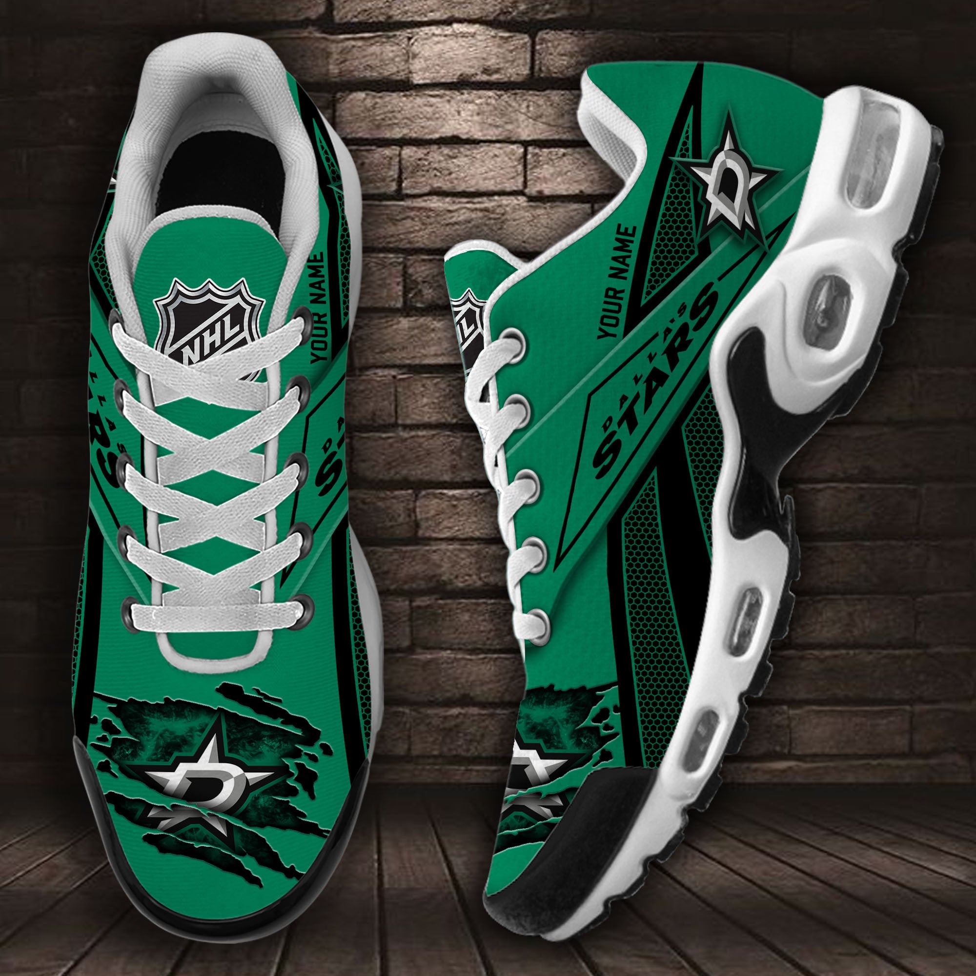 Ideafootwear Dallas Stars TN Shoes Sneakers For Men And Women
