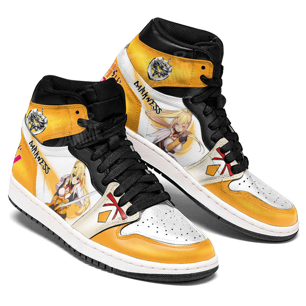 Ideafootwear Darkness AJ1 High Sneakers Shoes For Men And Women