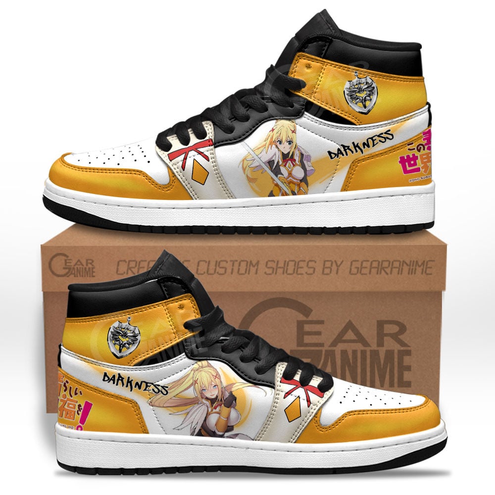 Ideafootwear Darkness AJ1 High Sneakers Shoes For Men And Women