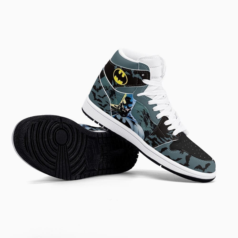 Ideafootwear DC Batman AJ1 High Sneakers Shoes For Men And Women