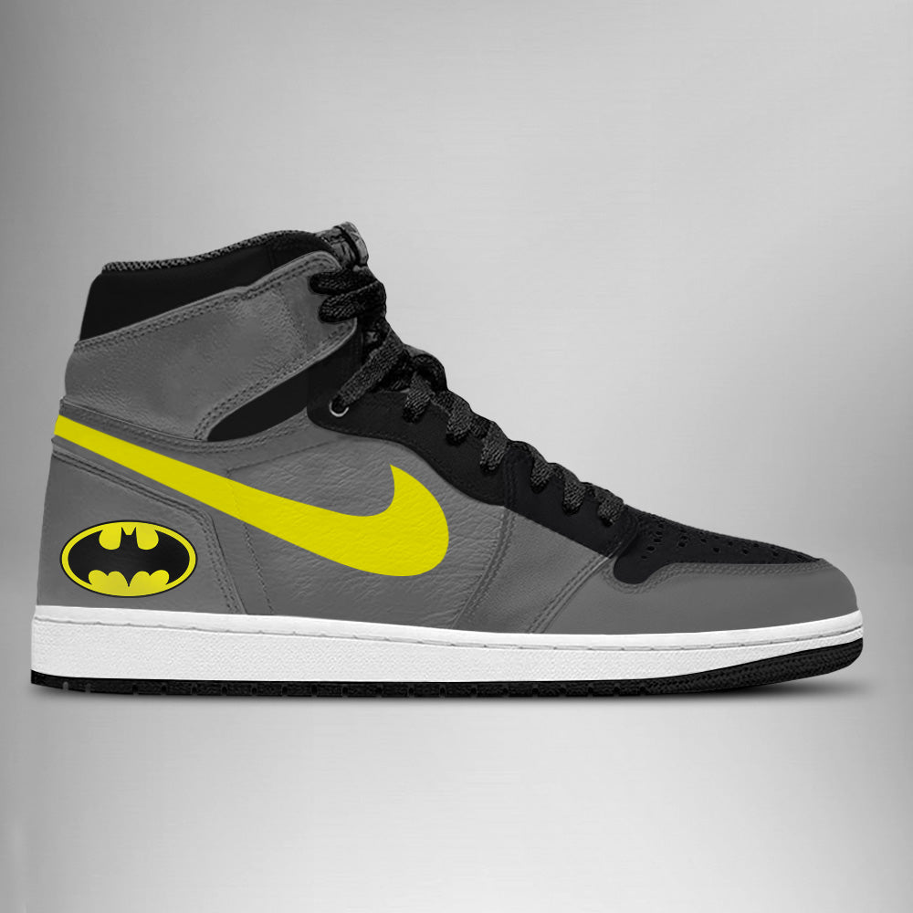 Ideafootwear DC Batman AJ1 High Sneakers Shoes For Men And Women