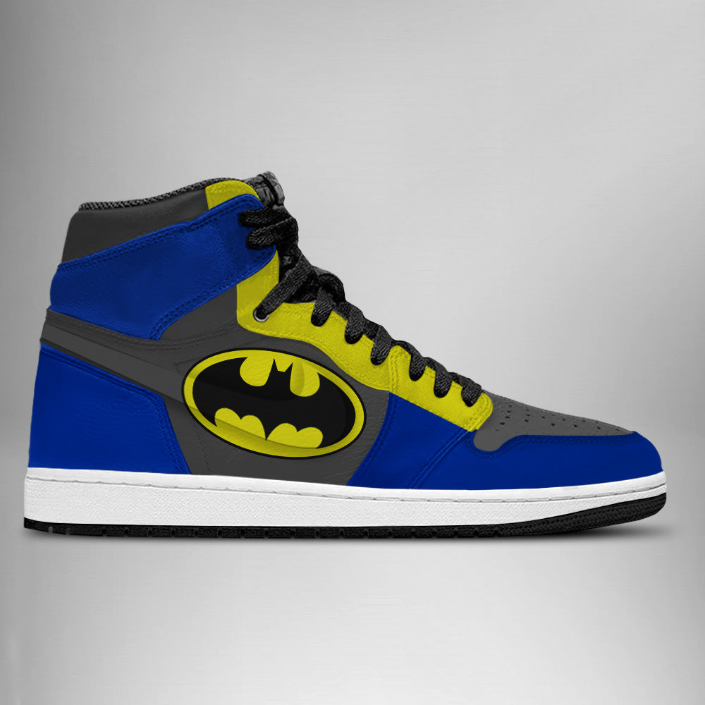 Ideafootwear DC Batman AJ1 High Sneakers Shoes For Men And Women
