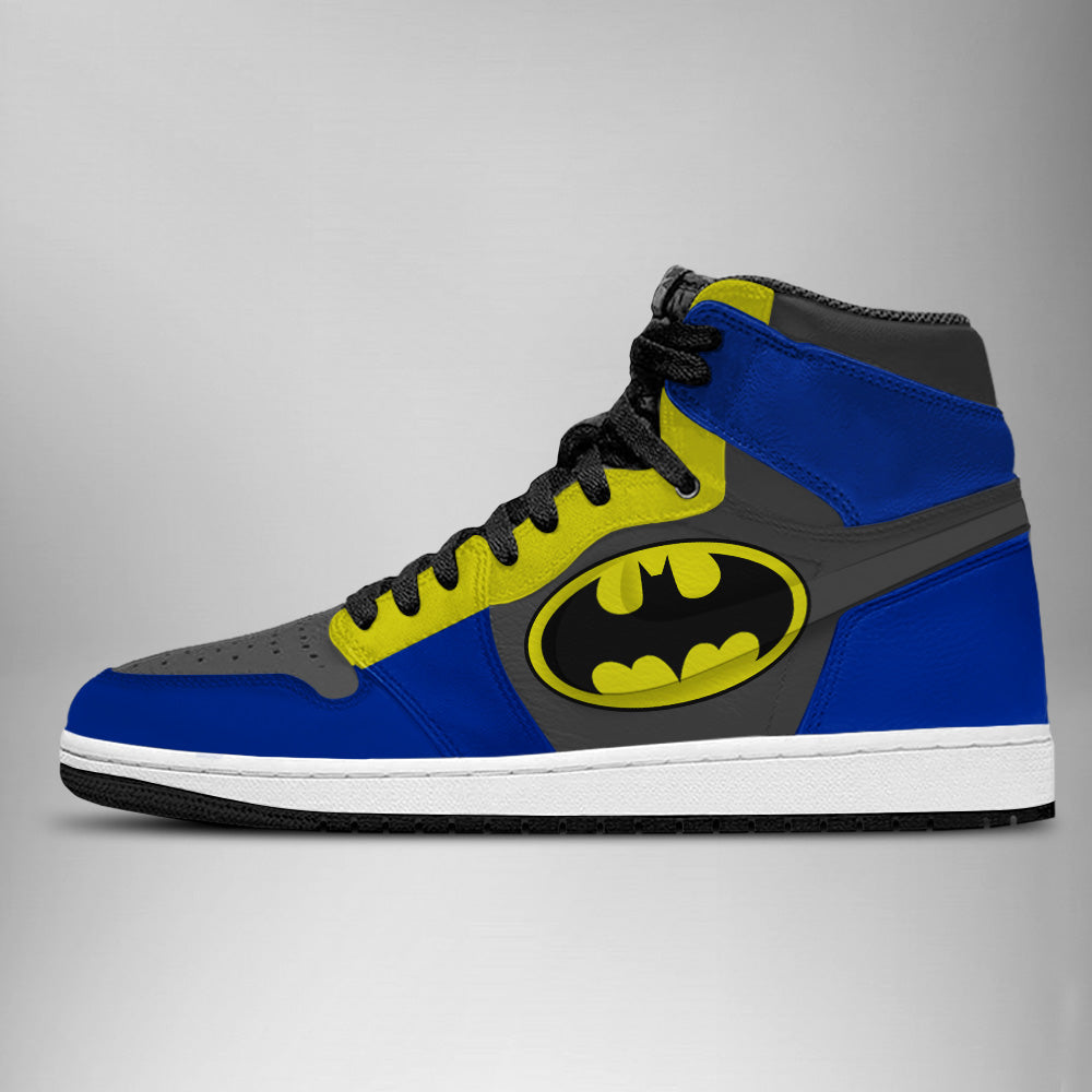 Ideafootwear DC Batman AJ1 High Sneakers Shoes For Men And Women