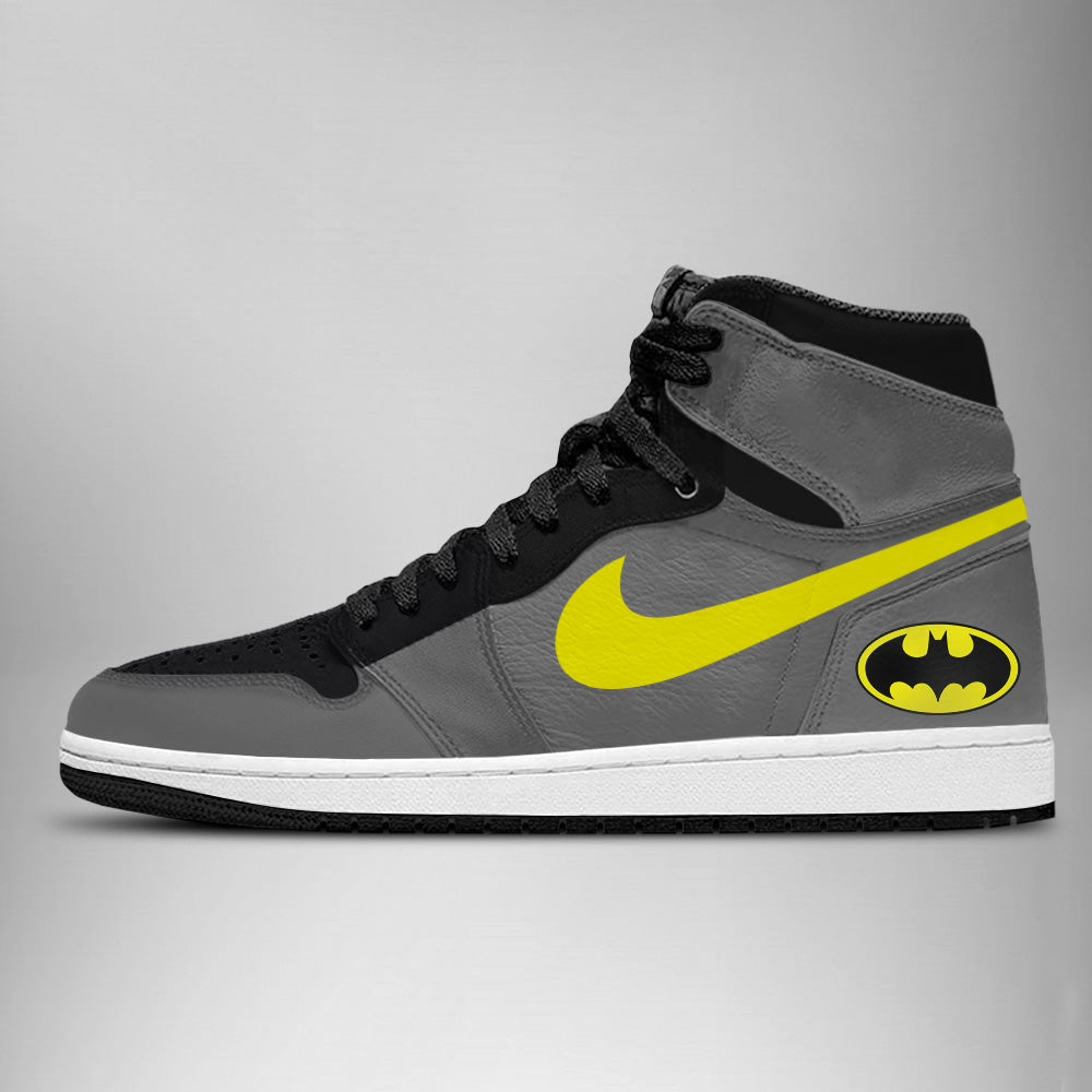 Ideafootwear DC Batman AJ1 High Sneakers Shoes For Men And Women
