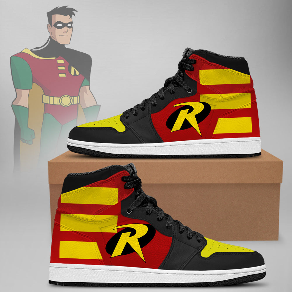 Ideafootwear DC Robin AJ1 High Sneakers Shoes For Men And Women