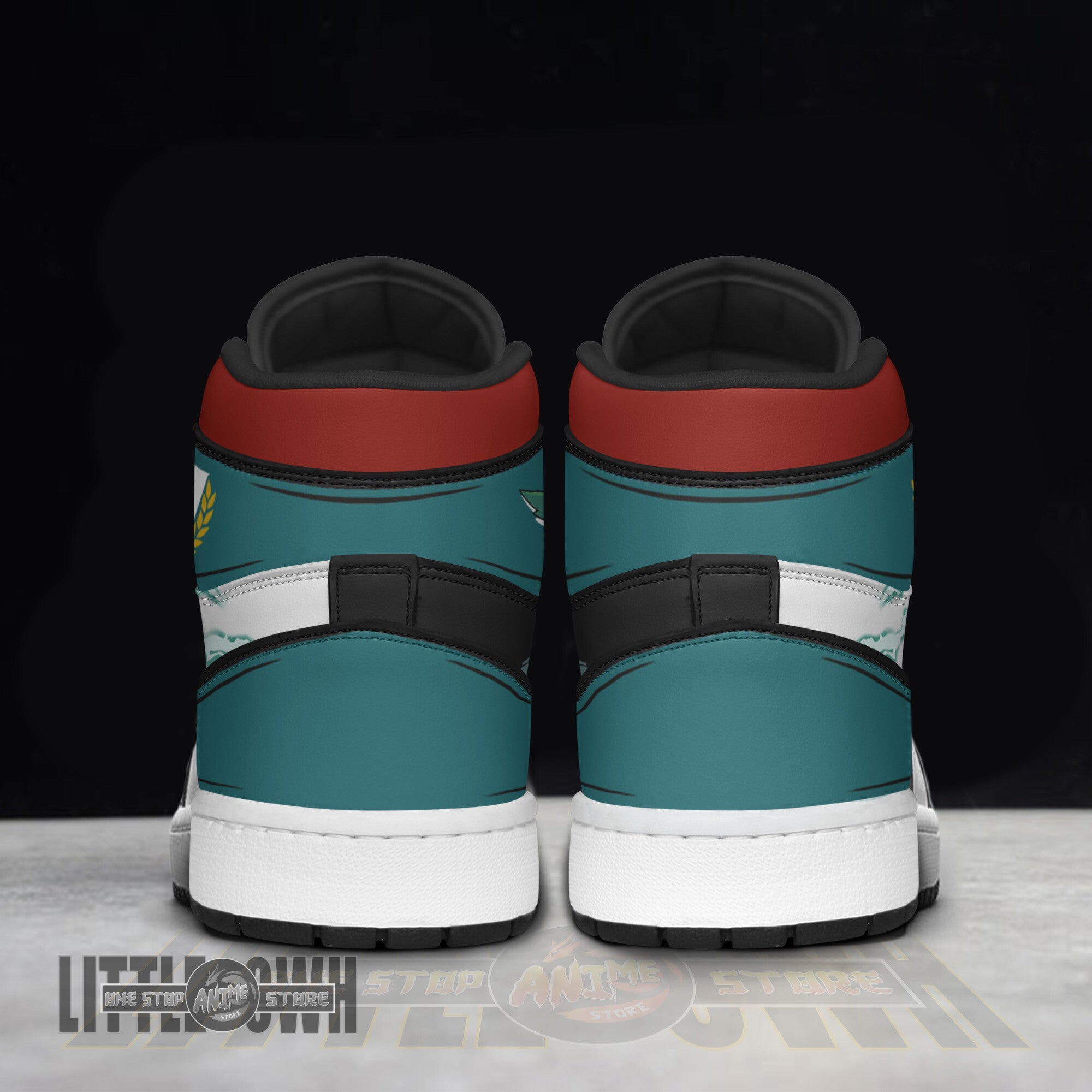 Ideafootwear Deku AJ1 High Sneakers Shoes For Men And Women