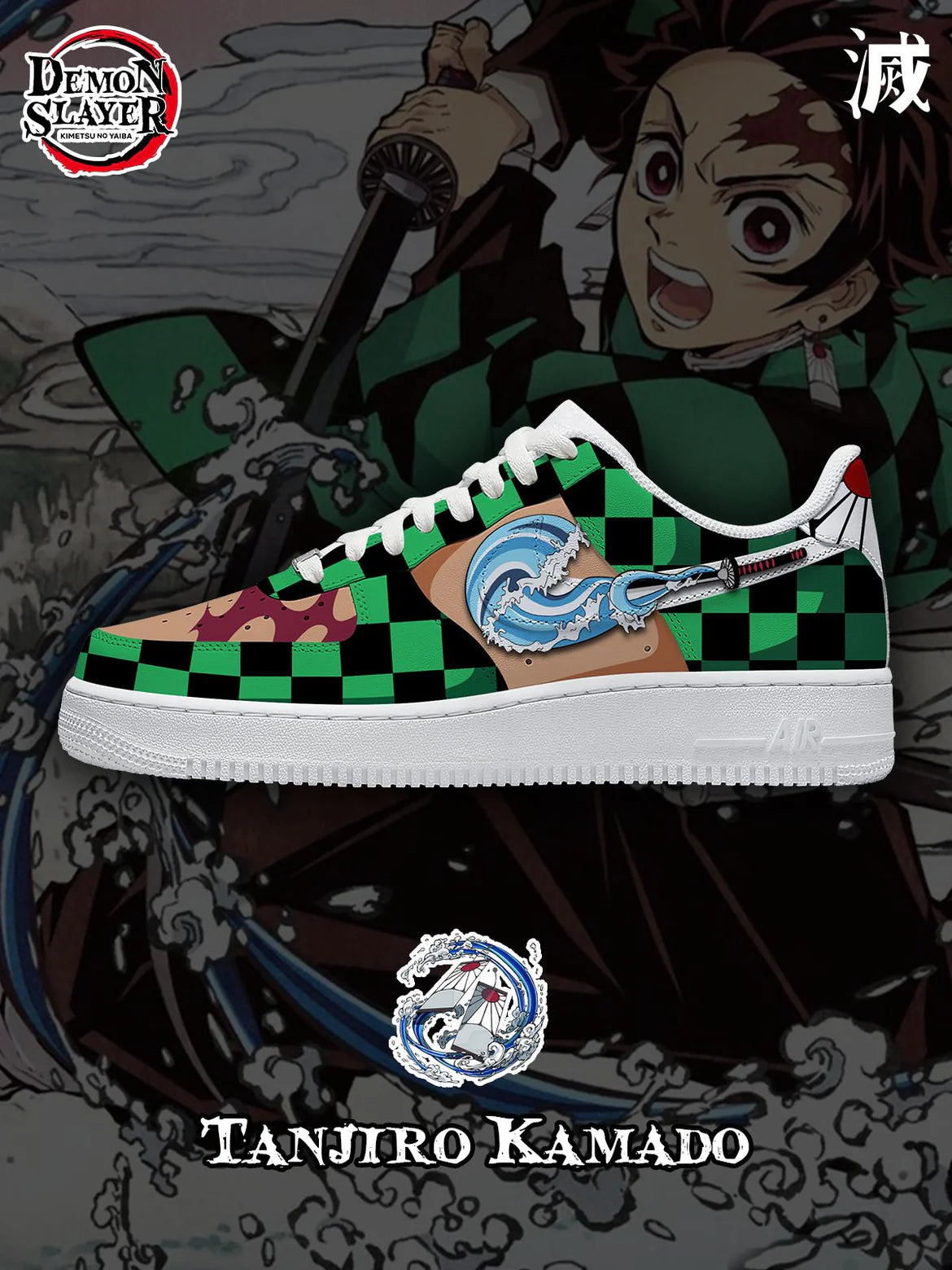Ideafootwear Demon Slayer Air Low-Top Sneakers Shoes For Men And Women 1