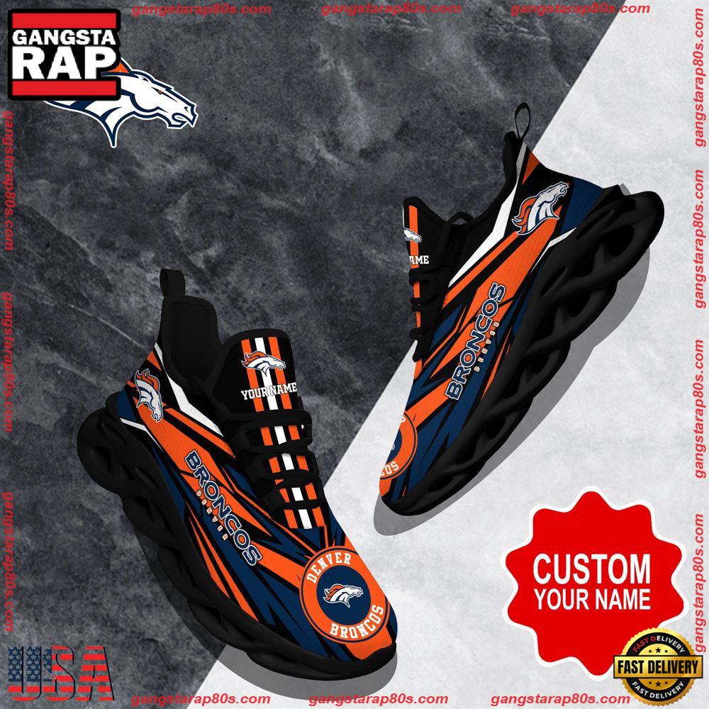 Ideafootwear Denver Broncos Max Soul Shoes Sneakers For Men And Women