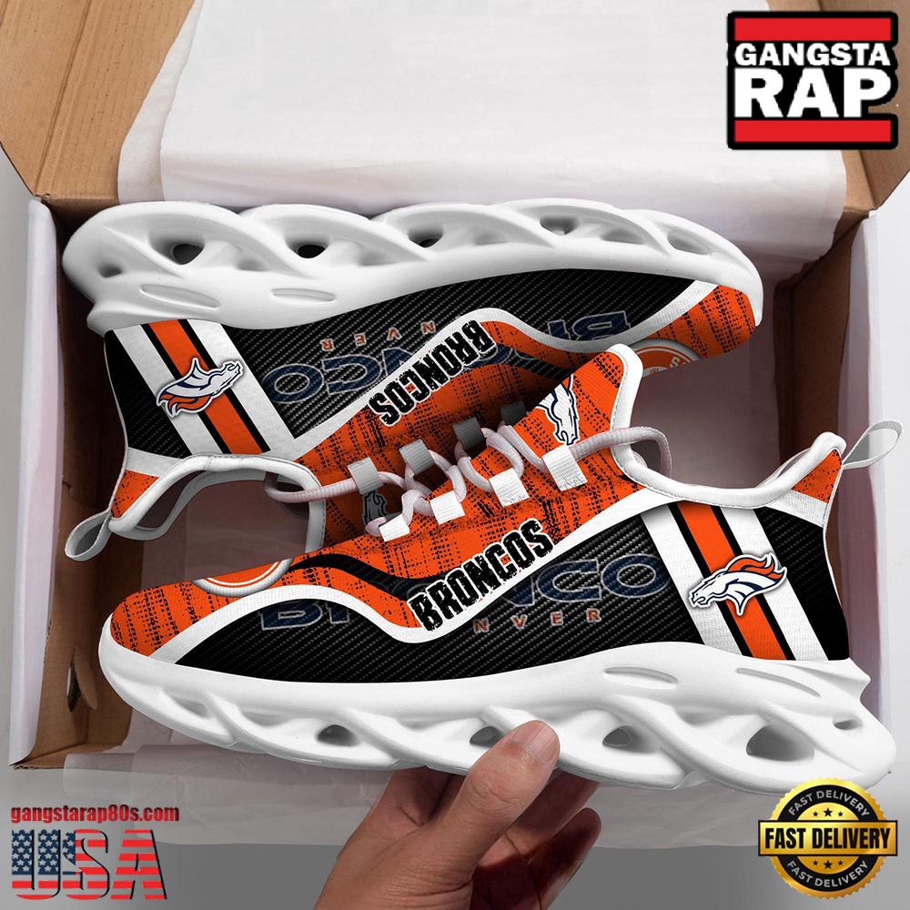 Ideafootwear Denver Broncos Max Soul Shoes Sneakers For Men And Women