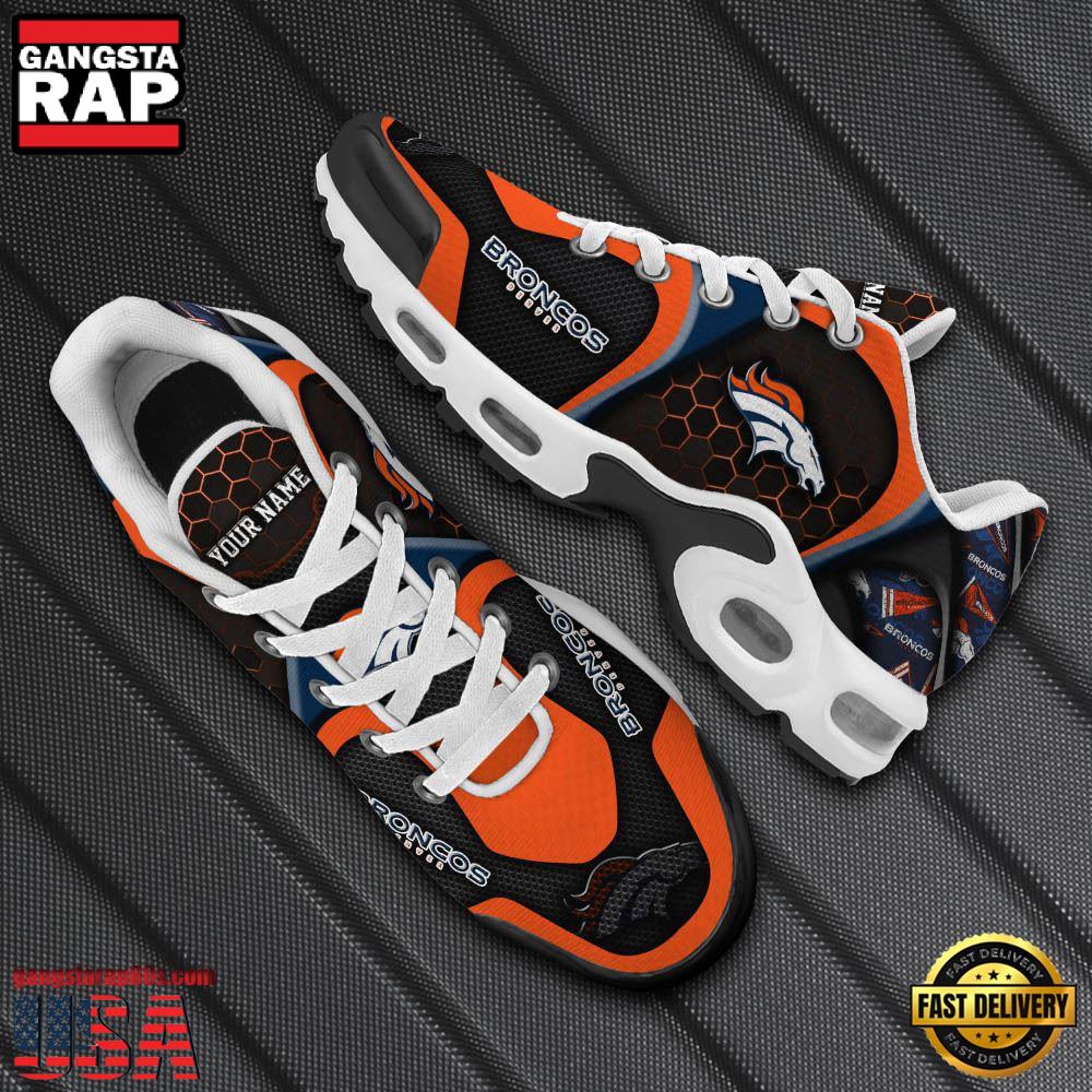Ideafootwear Denver Broncos TN Shoes Sneakers For Men And Women