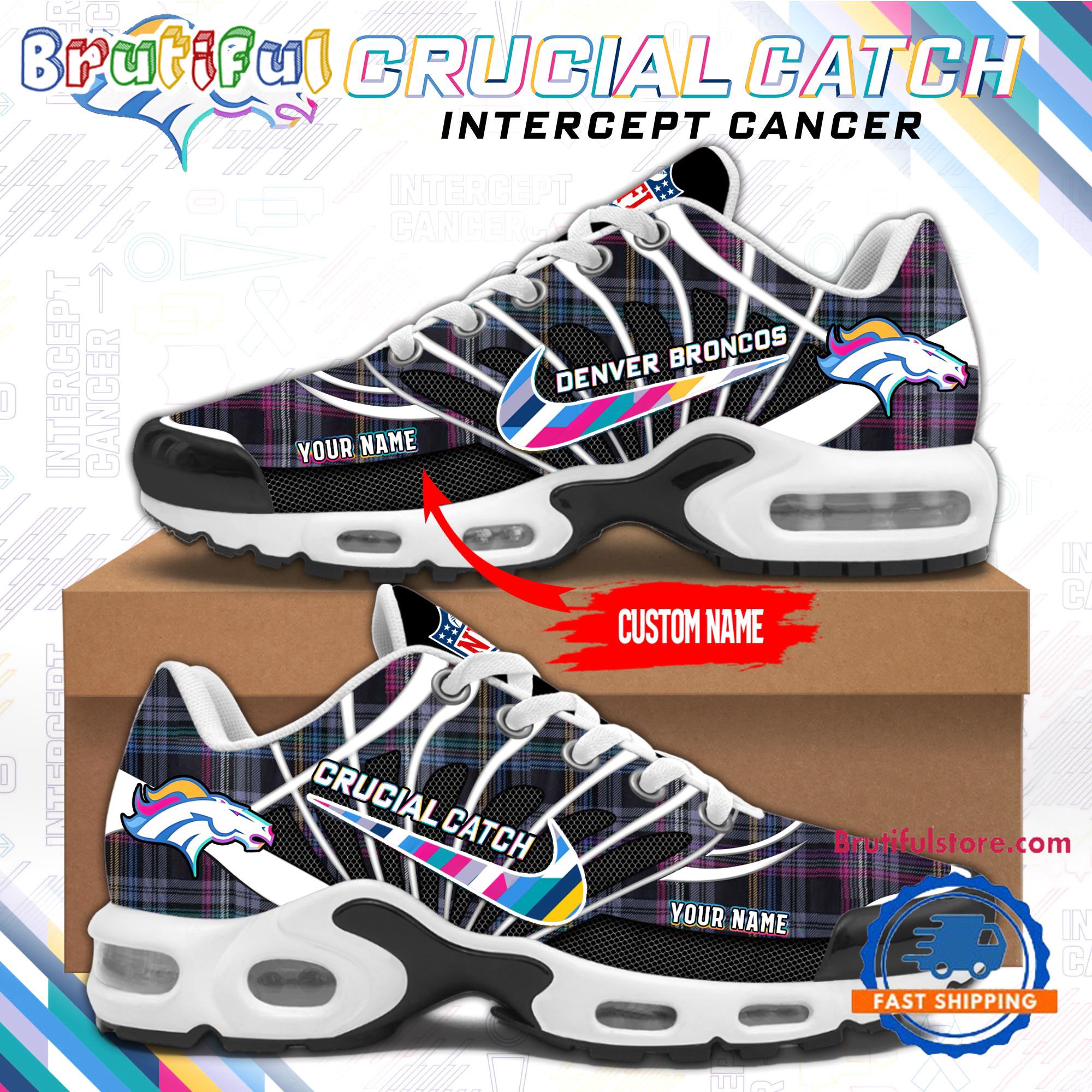 Ideafootwear Denver Broncos TN Shoes Sneakers For Men And Women