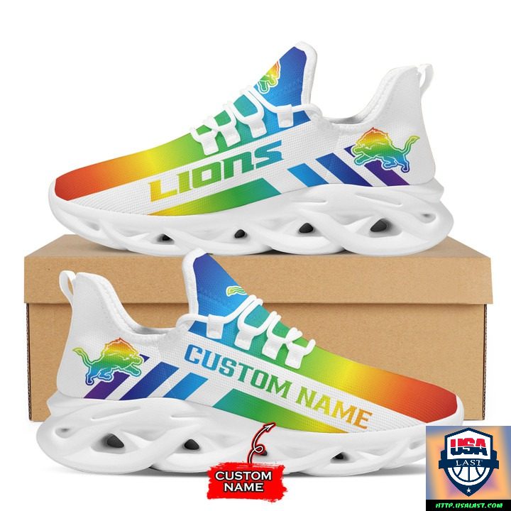Ideafootwear Detroit Lions Max Soul Shoes Sneakers For Men And Women