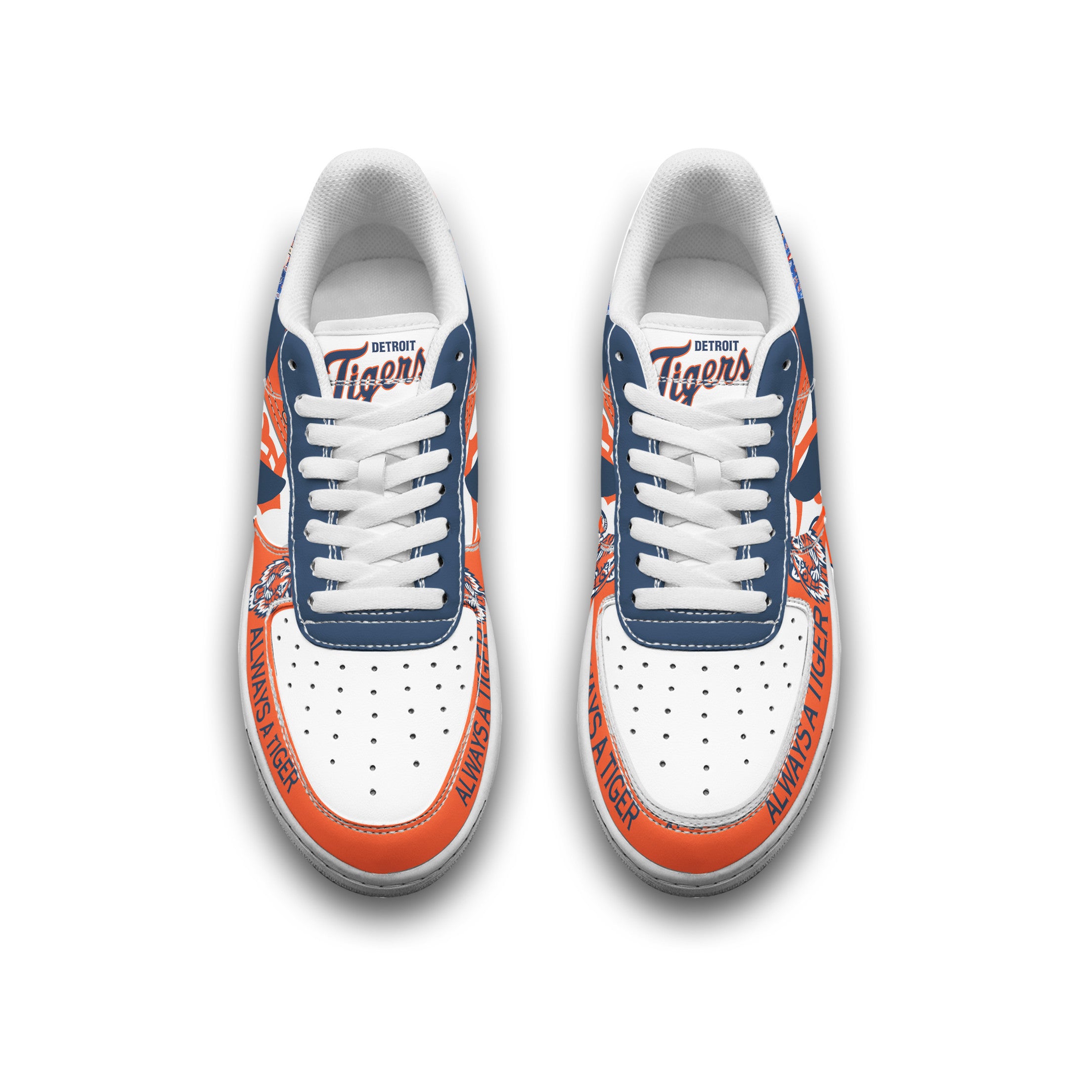 Ideafootwear Detroit Tigers Air Low-Top Sneakers Shoes For Men And Women 4