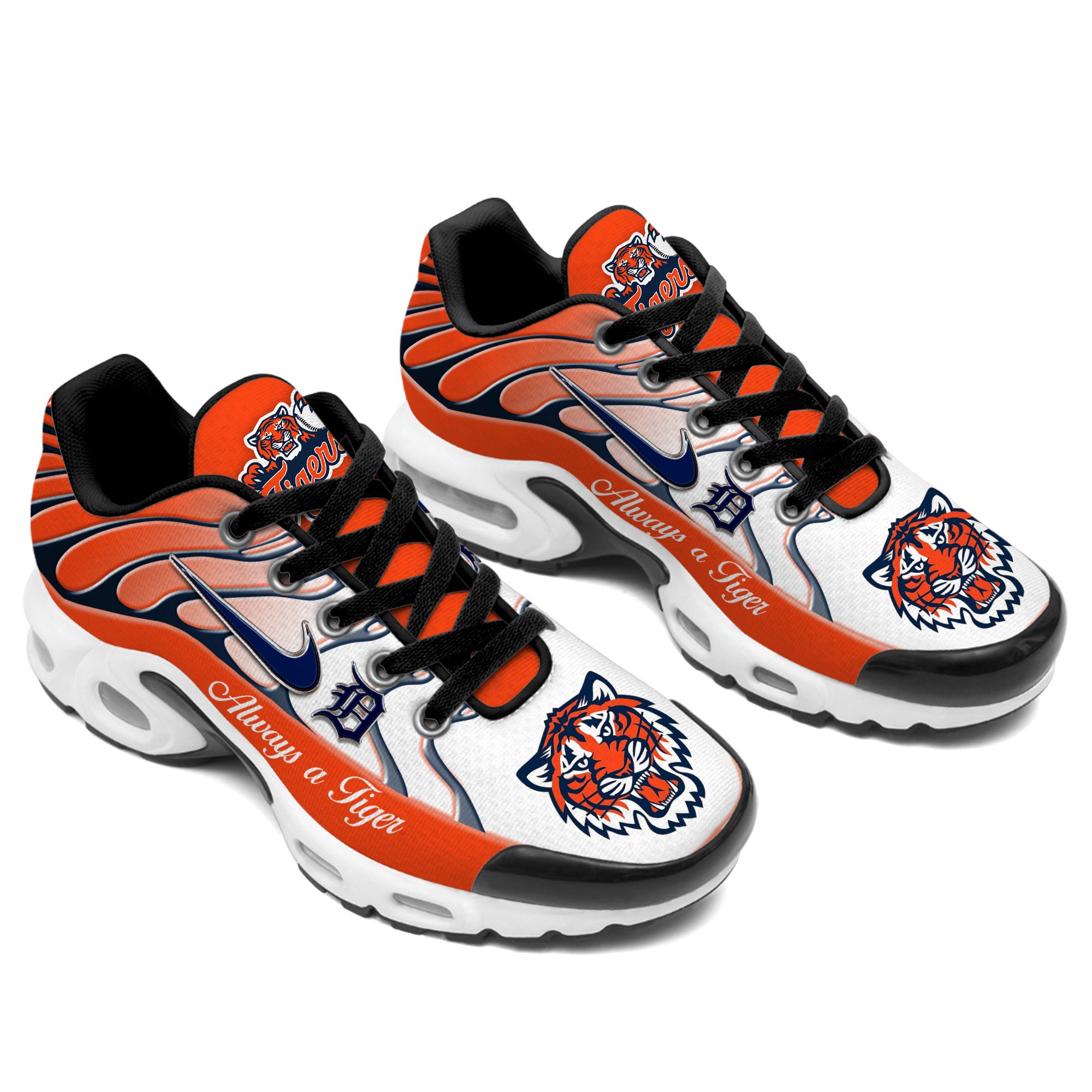 Ideafootwear Detroit Tigers TN Shoes Sneakers For Men And Women