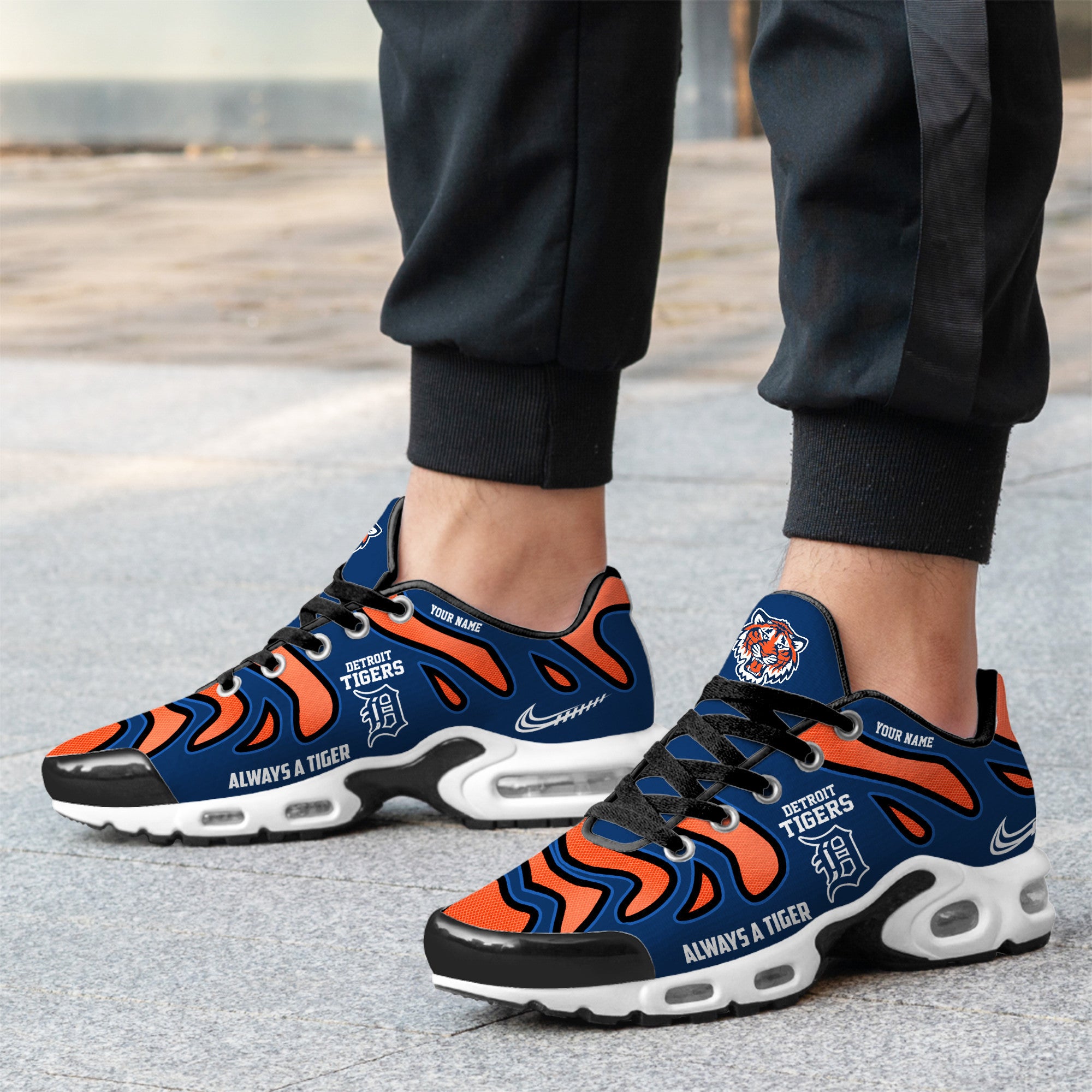 Ideafootwear Detroit Tigers TN Shoes Sneakers For Men And Women