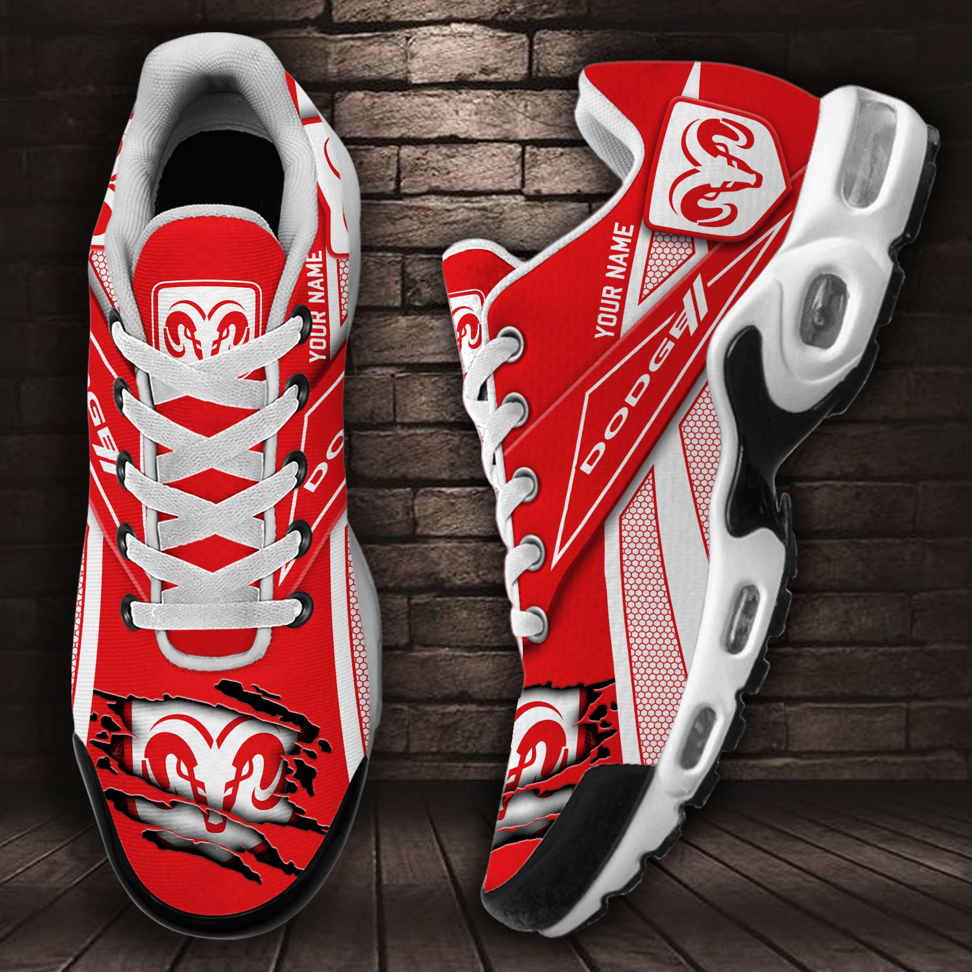 Ideafootwear Dodge TN Shoes Sneakers For Men And Women